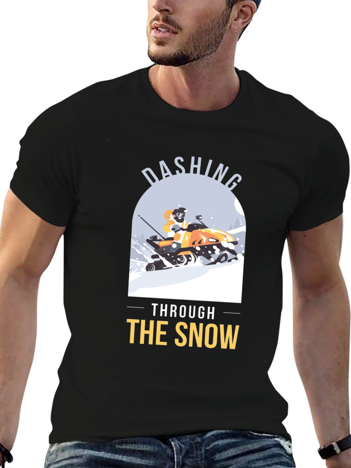 Dashing Through the Snow Graphic Tee