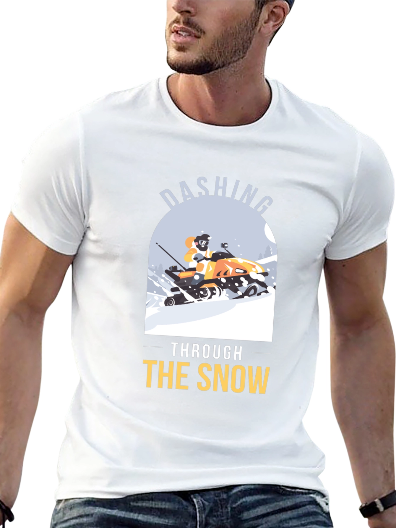 Dashing Through the Snow Graphic Tee