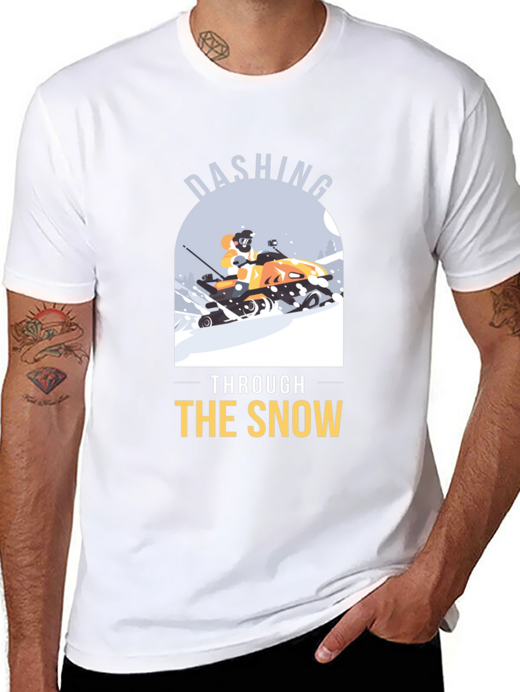 Dashing Through the Snow Graphic Tee