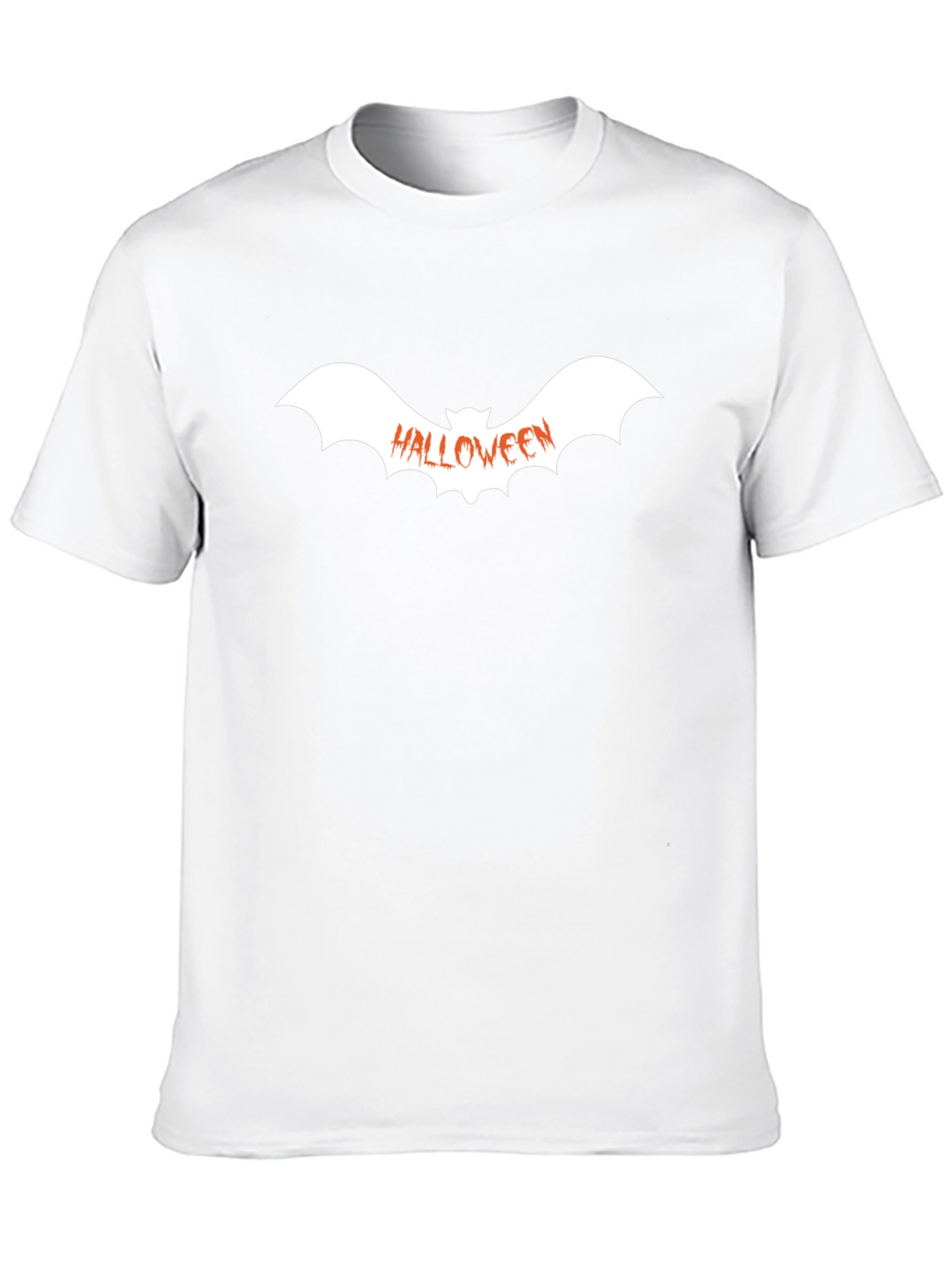 Halloween Bat Graphic Tee - Spooky Season Shirt
