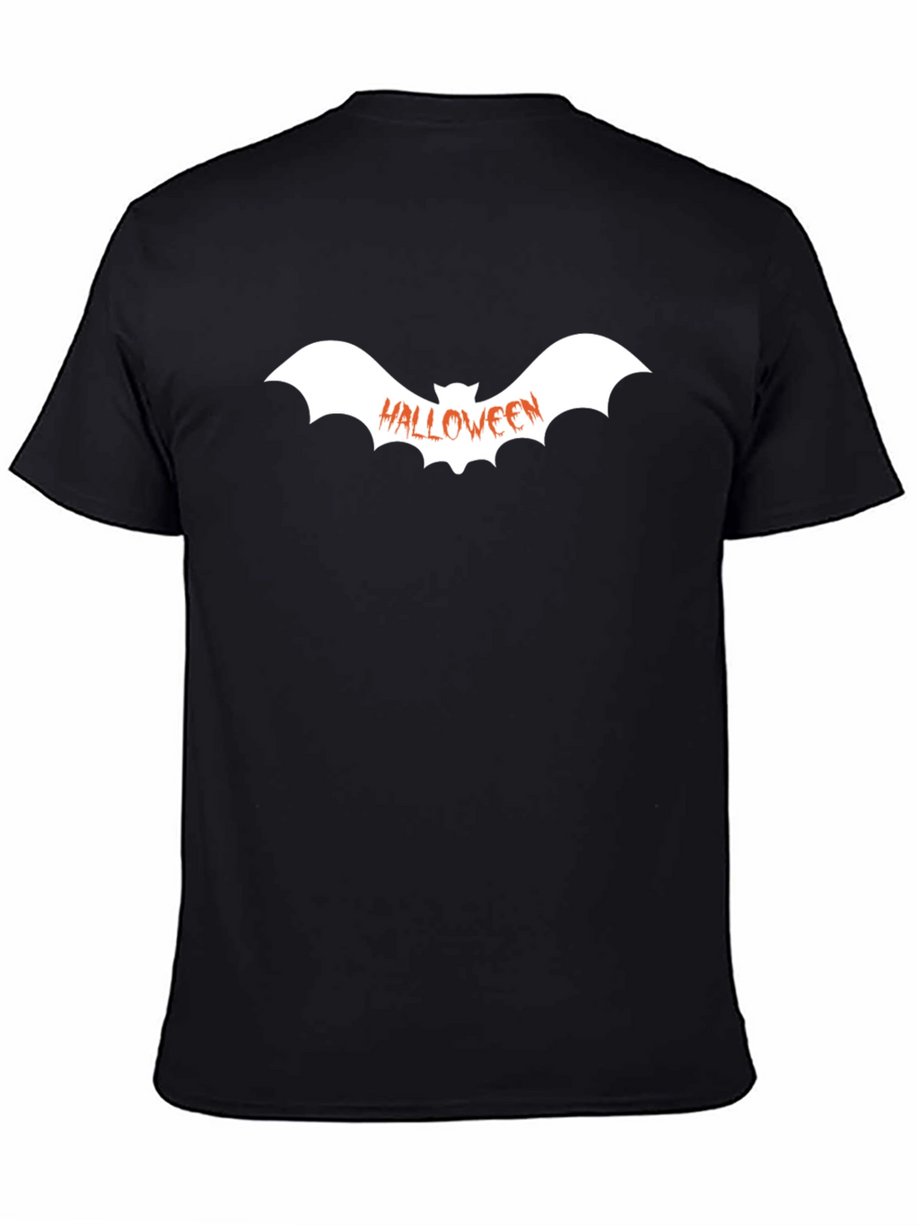 Halloween Bat Graphic Tee - Spooky Season Shirt