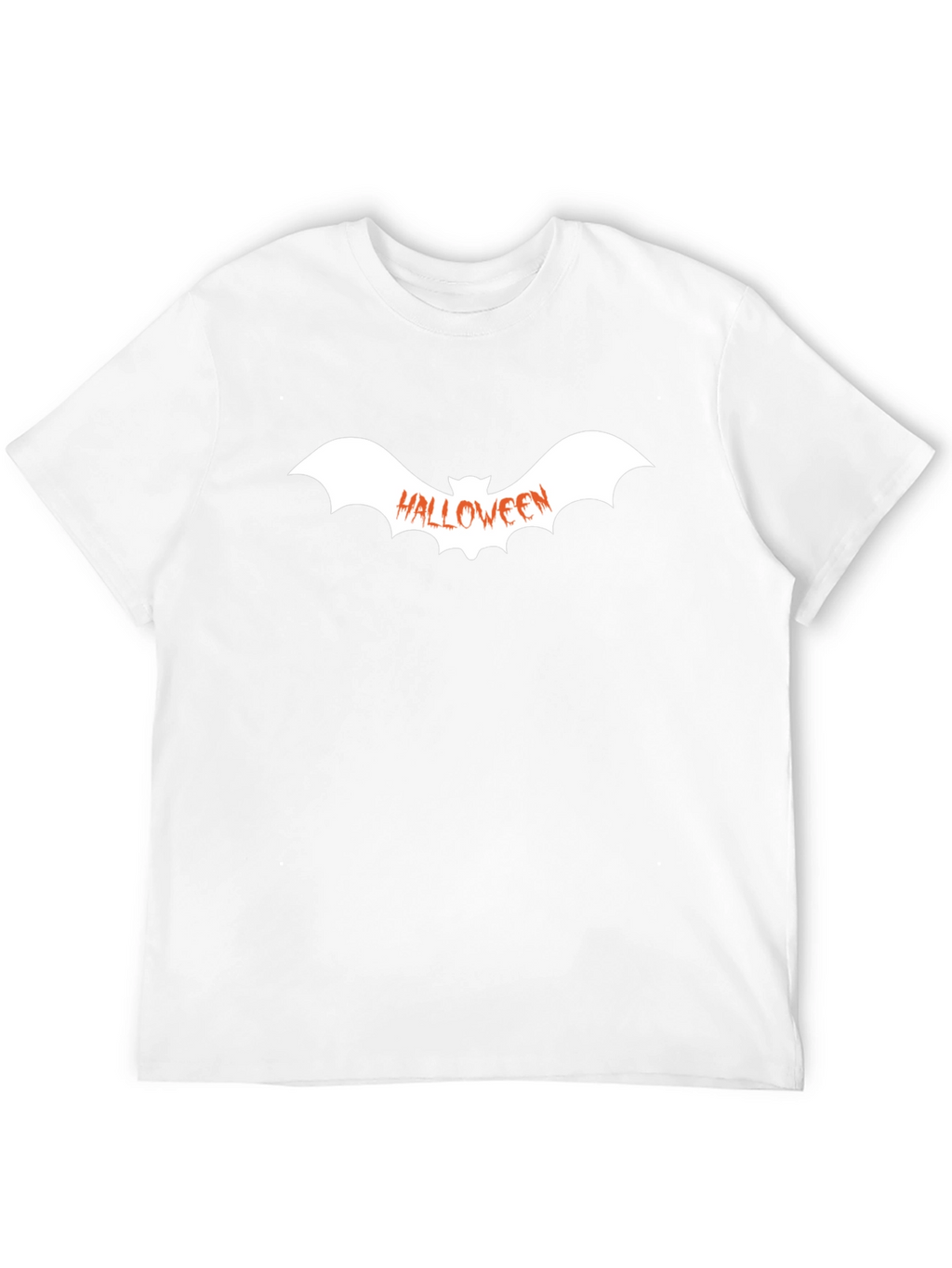 Halloween Bat Graphic Tee - Spooky Season Shirt