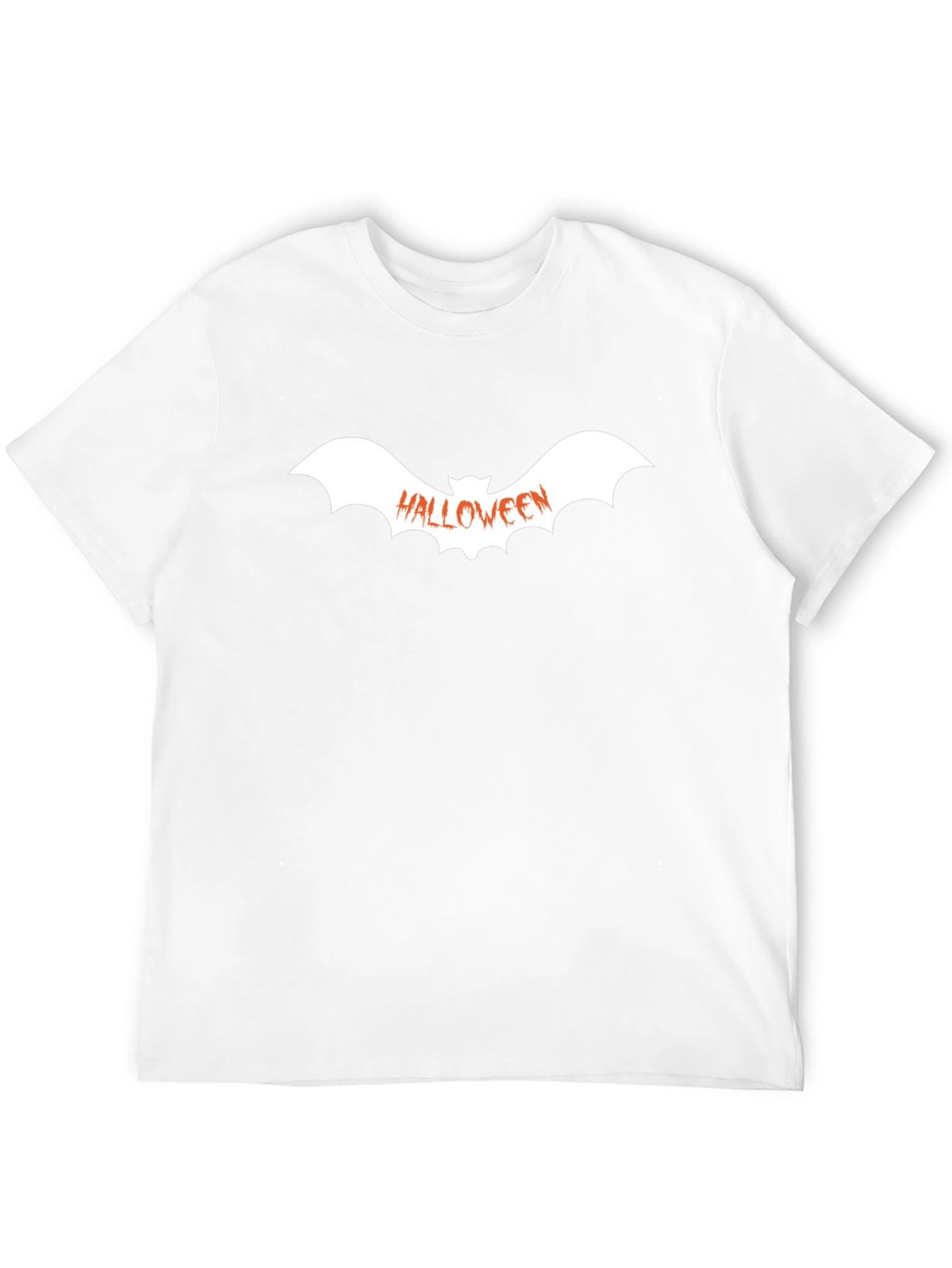 Halloween Bat Graphic Tee - Spooky Season Shirt