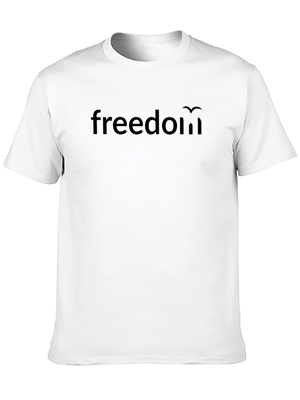 Freedom Graphic T-Shirt - Classic Black Tee