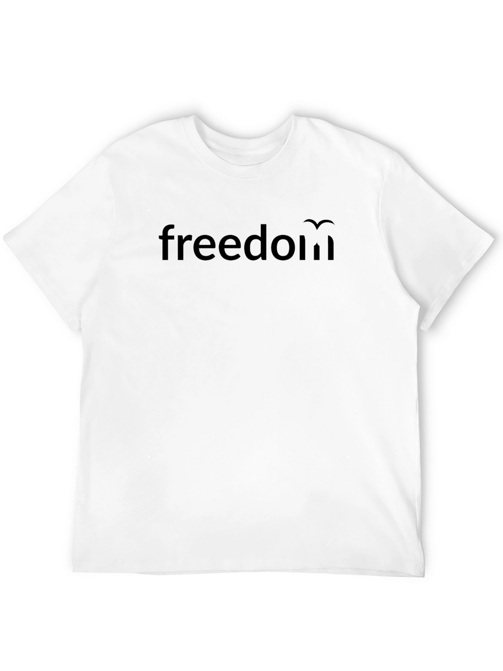 Freedom Graphic T-Shirt - Classic Black Tee