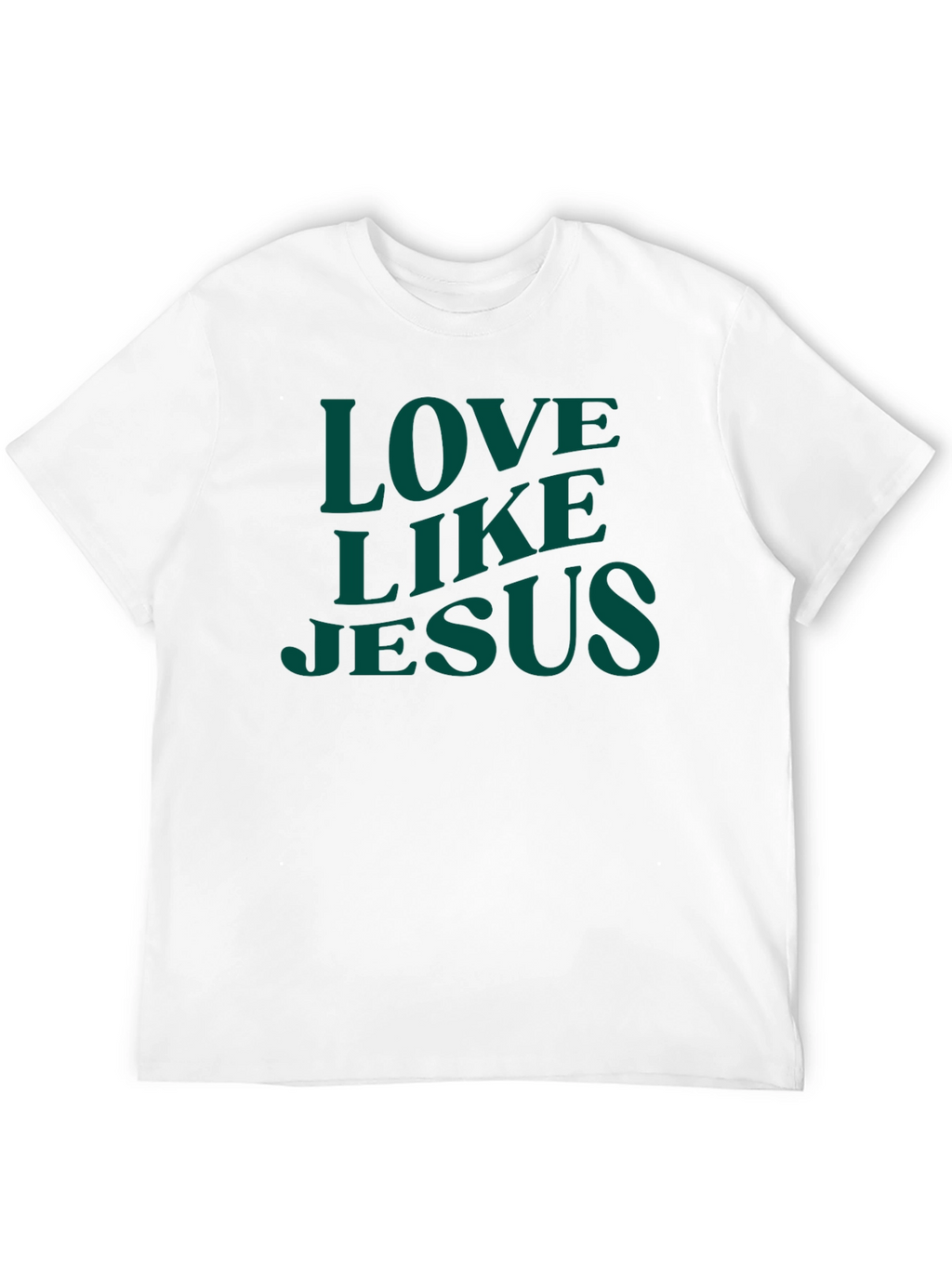 Love Like Jesus Graphic T-Shirt - Black