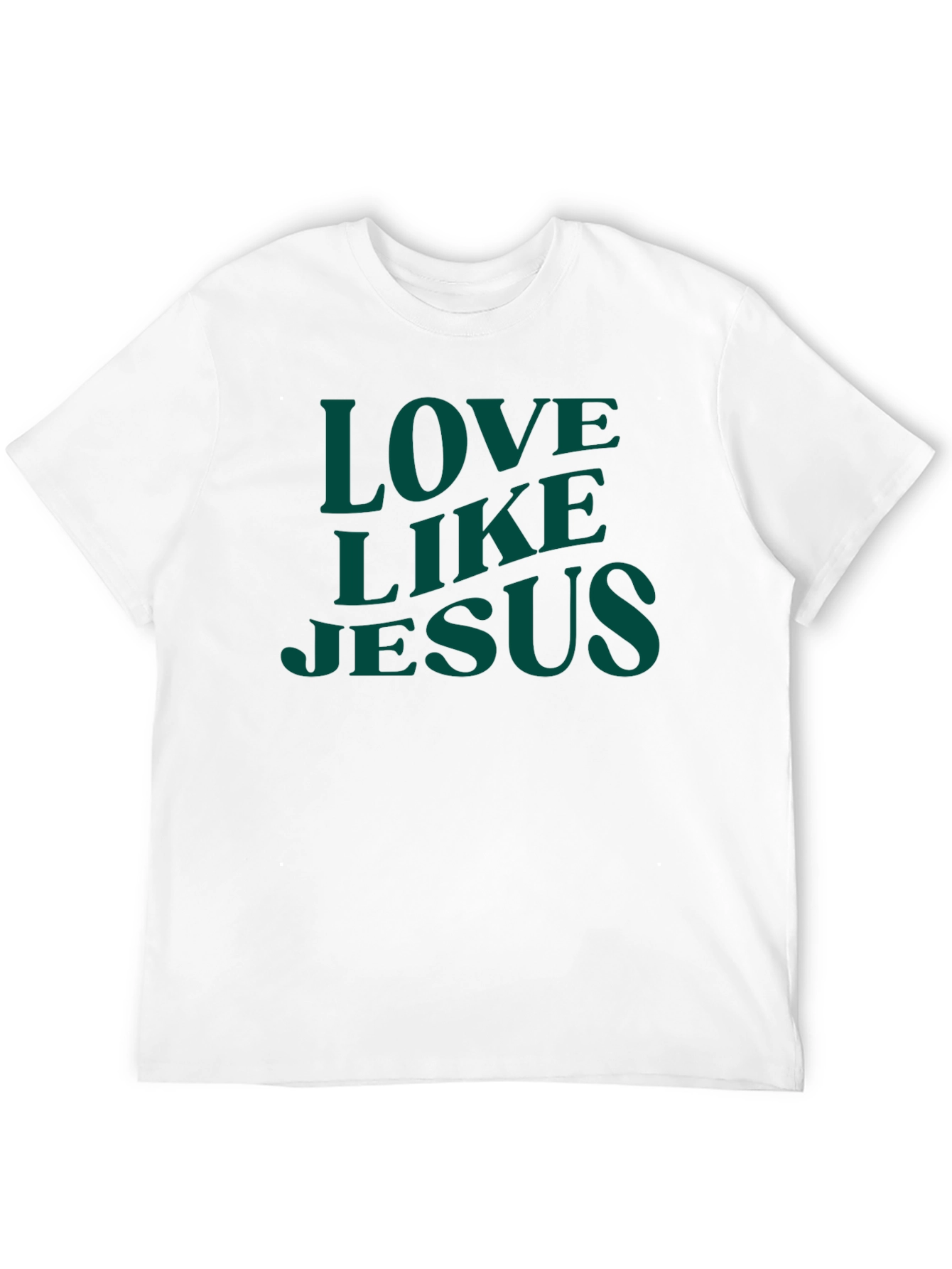 Love Like Jesus Graphic T-Shirt - Black