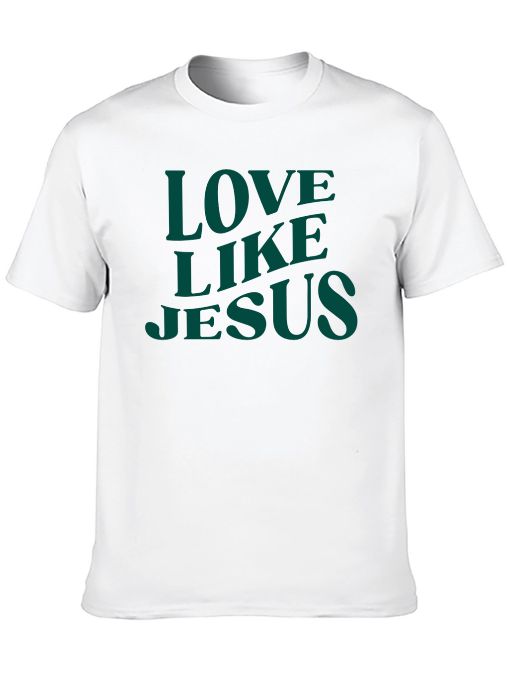 Love Like Jesus Graphic T-Shirt - Black