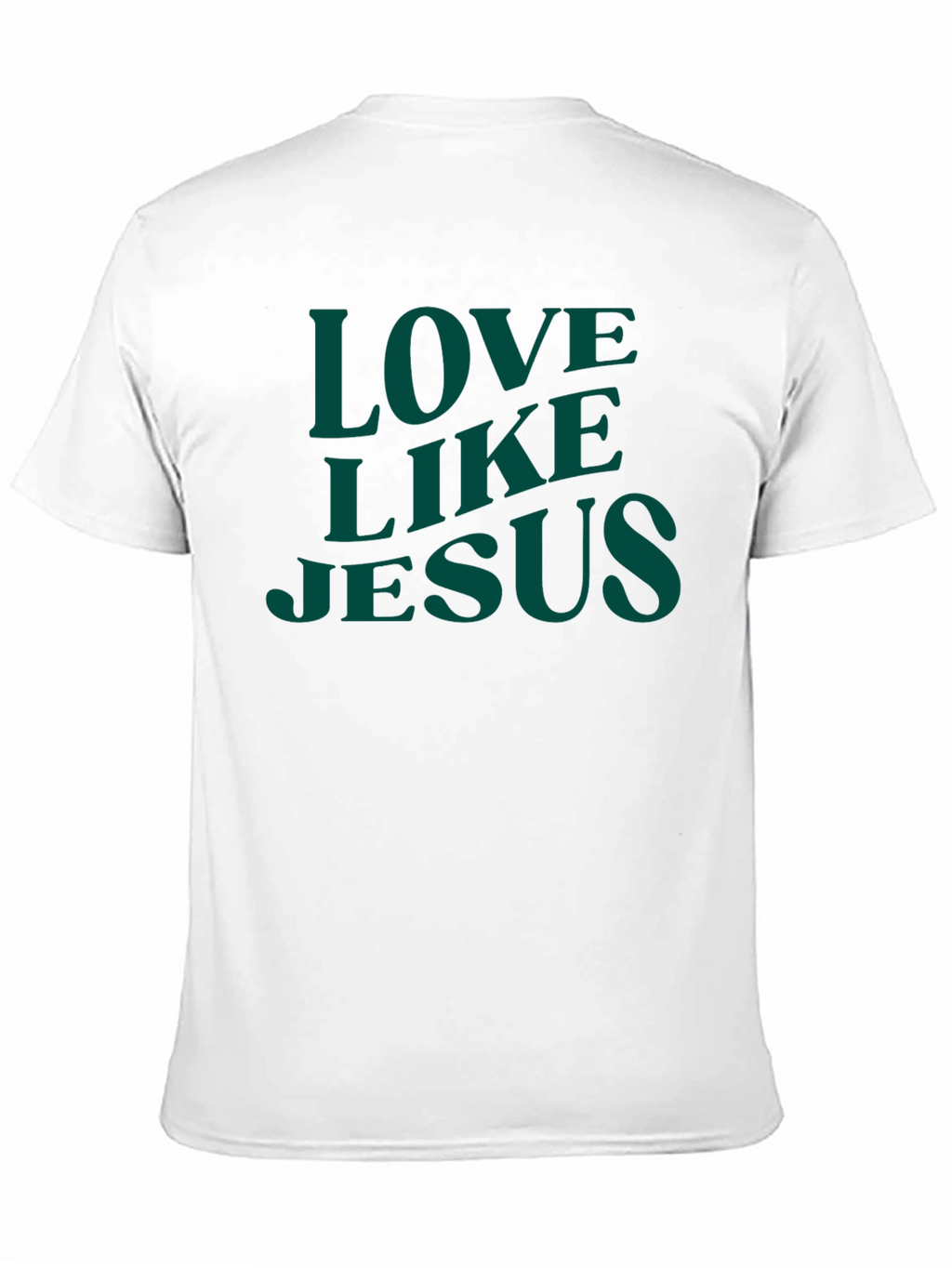 Love Like Jesus Graphic T-Shirt - Black