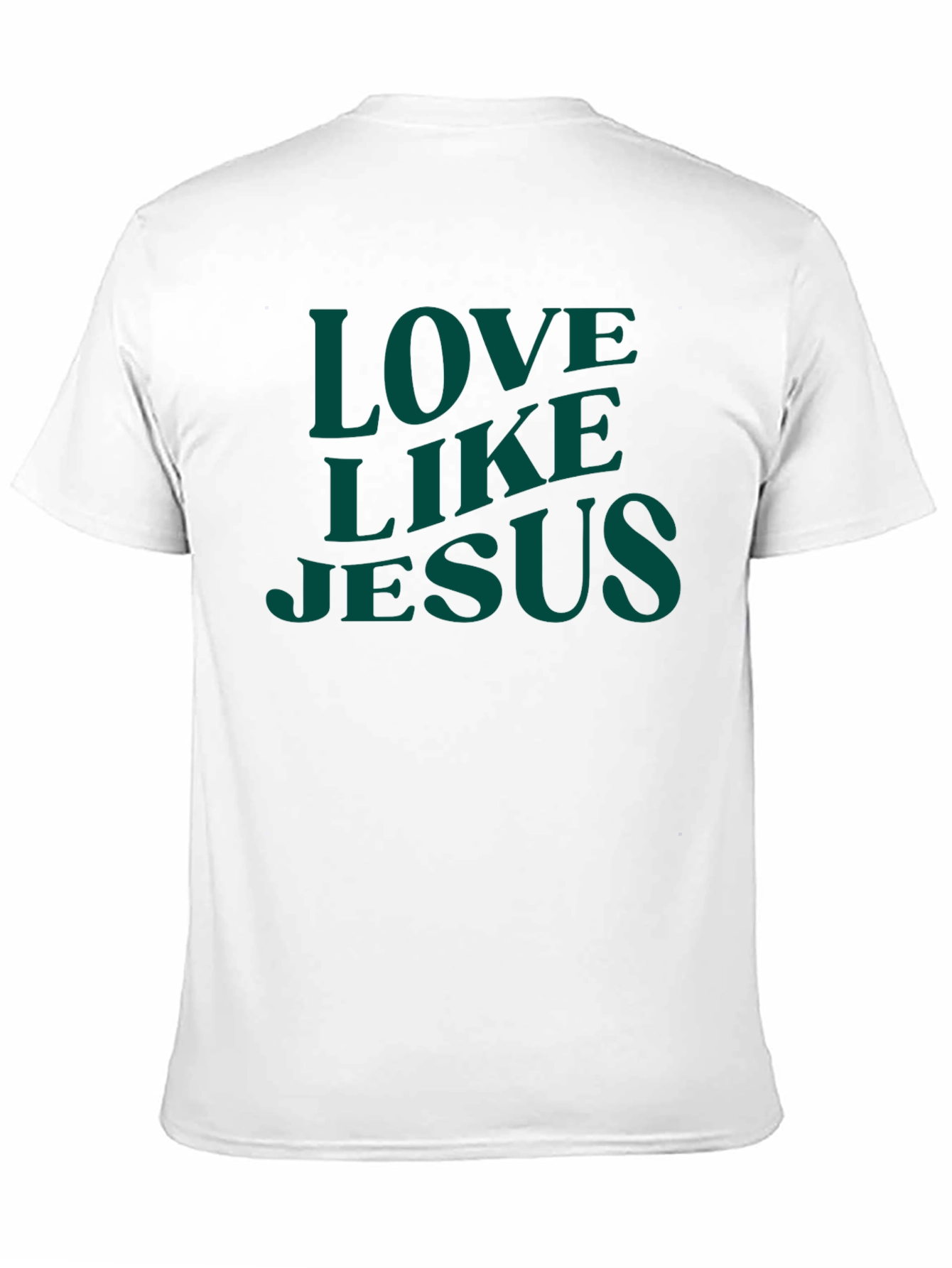 Love Like Jesus Graphic T-Shirt - Black