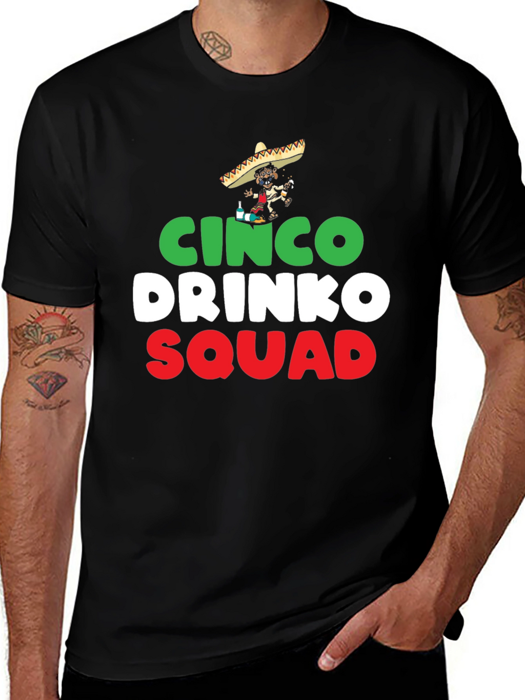 Cinco Drinko Squad T-Shirt