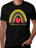 Back to School Rainbow Apple T-Shirt
