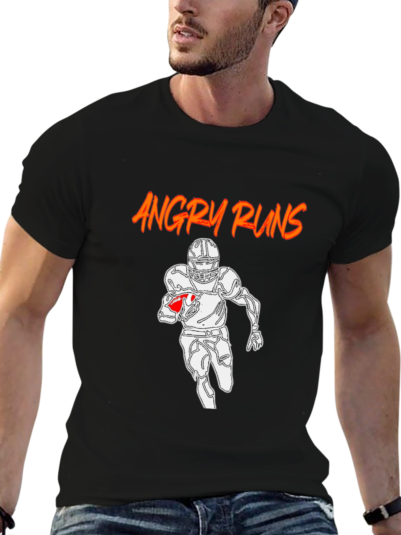 Angry Runs Graphic T-Shirt