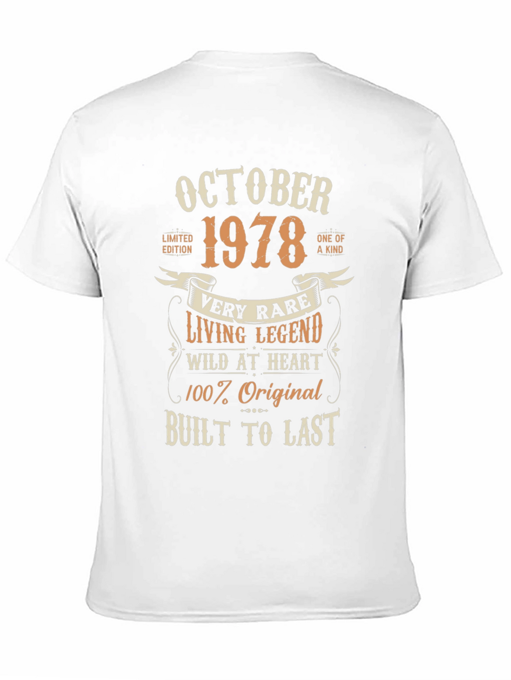 October 1978 Limited Edition Graphic T-Shirt