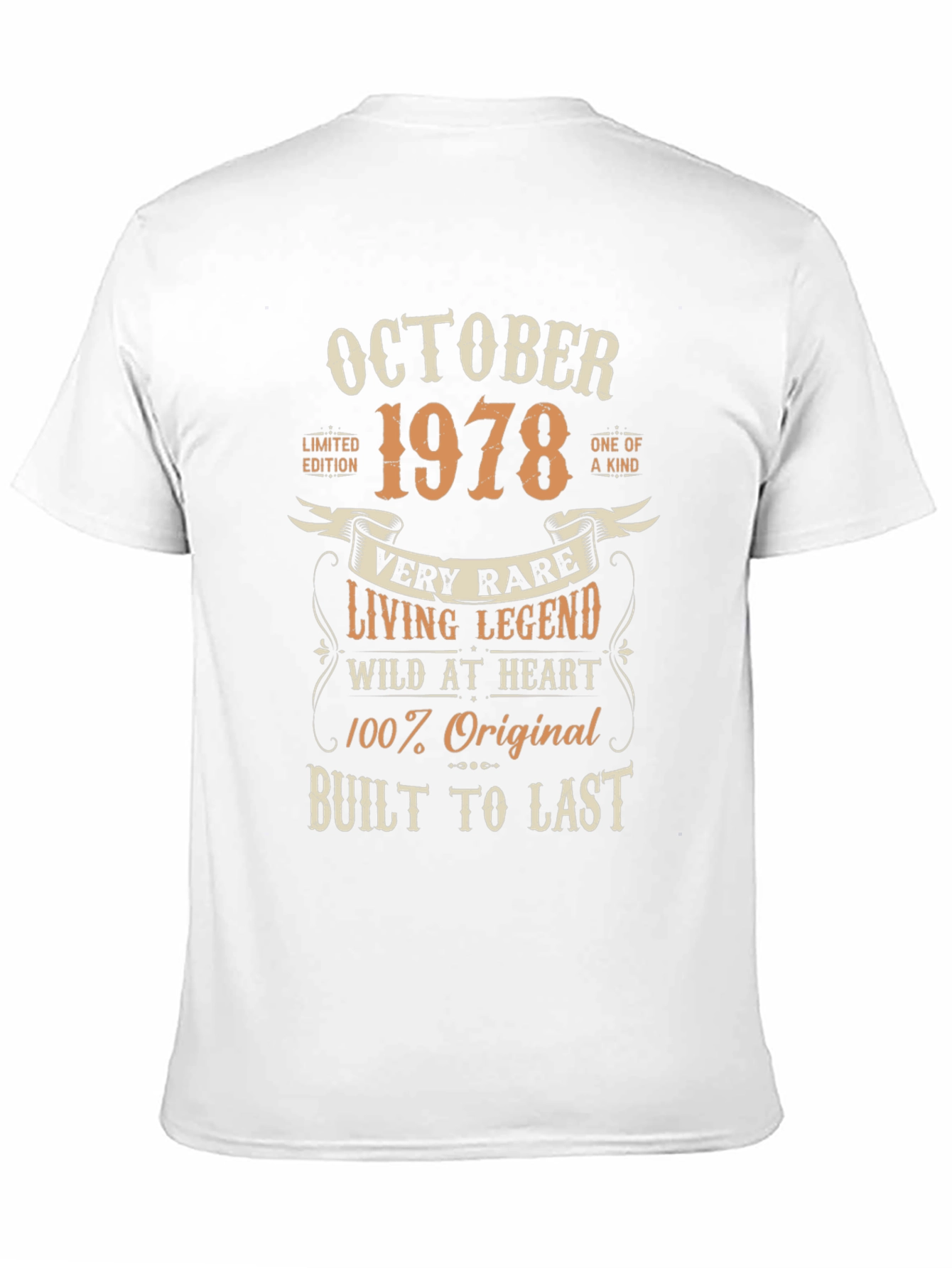 October 1978 Limited Edition Graphic T-Shirt
