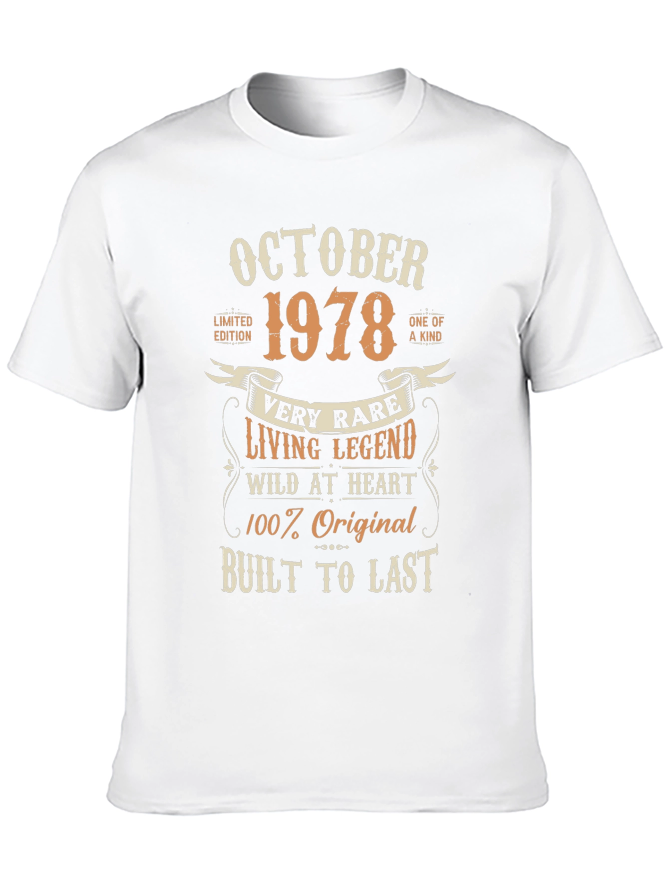 October 1978 Limited Edition Graphic T-Shirt
