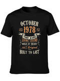 October 1978 Limited Edition Graphic T-Shirt