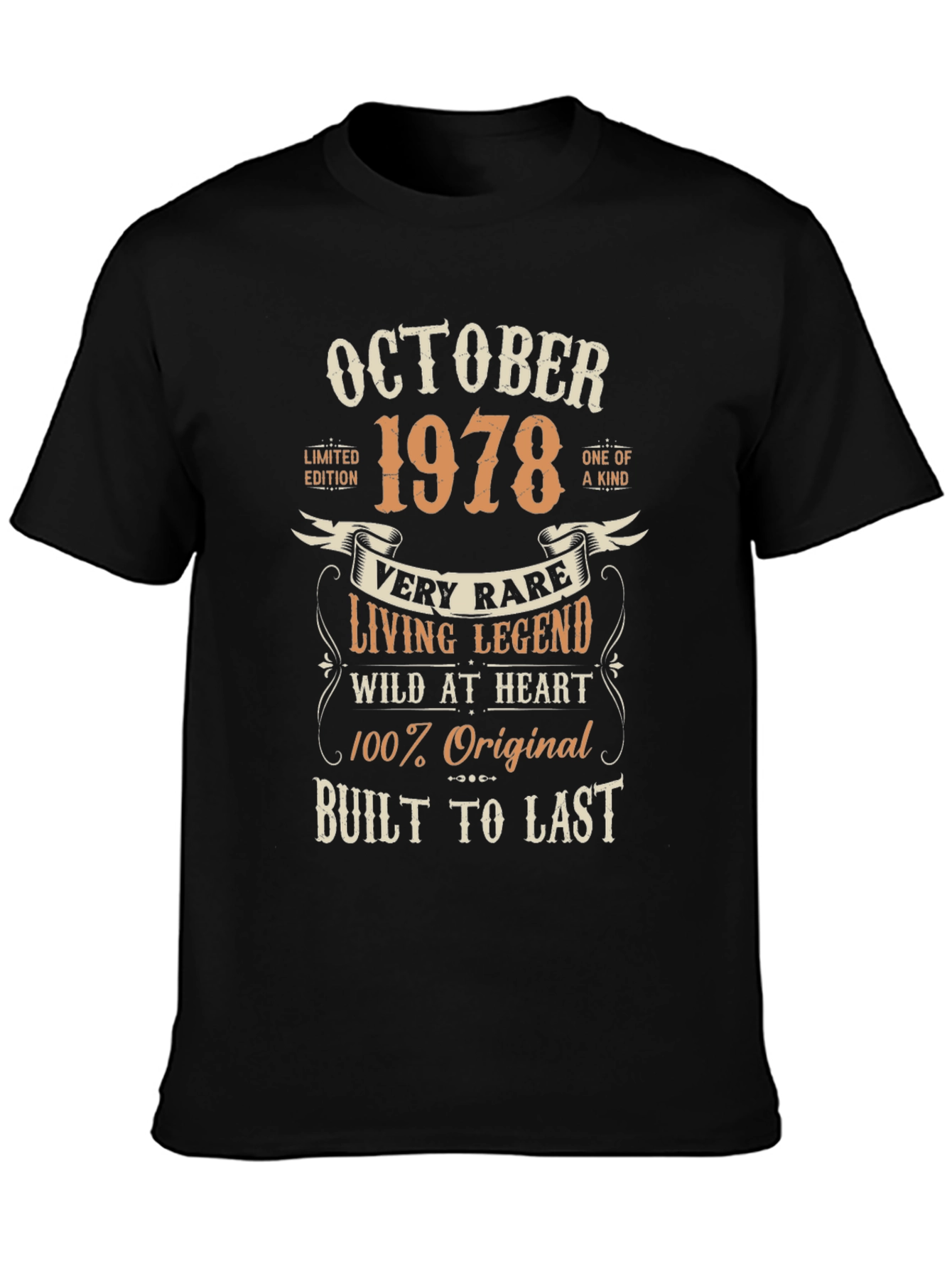 October 1978 Limited Edition Graphic T-Shirt