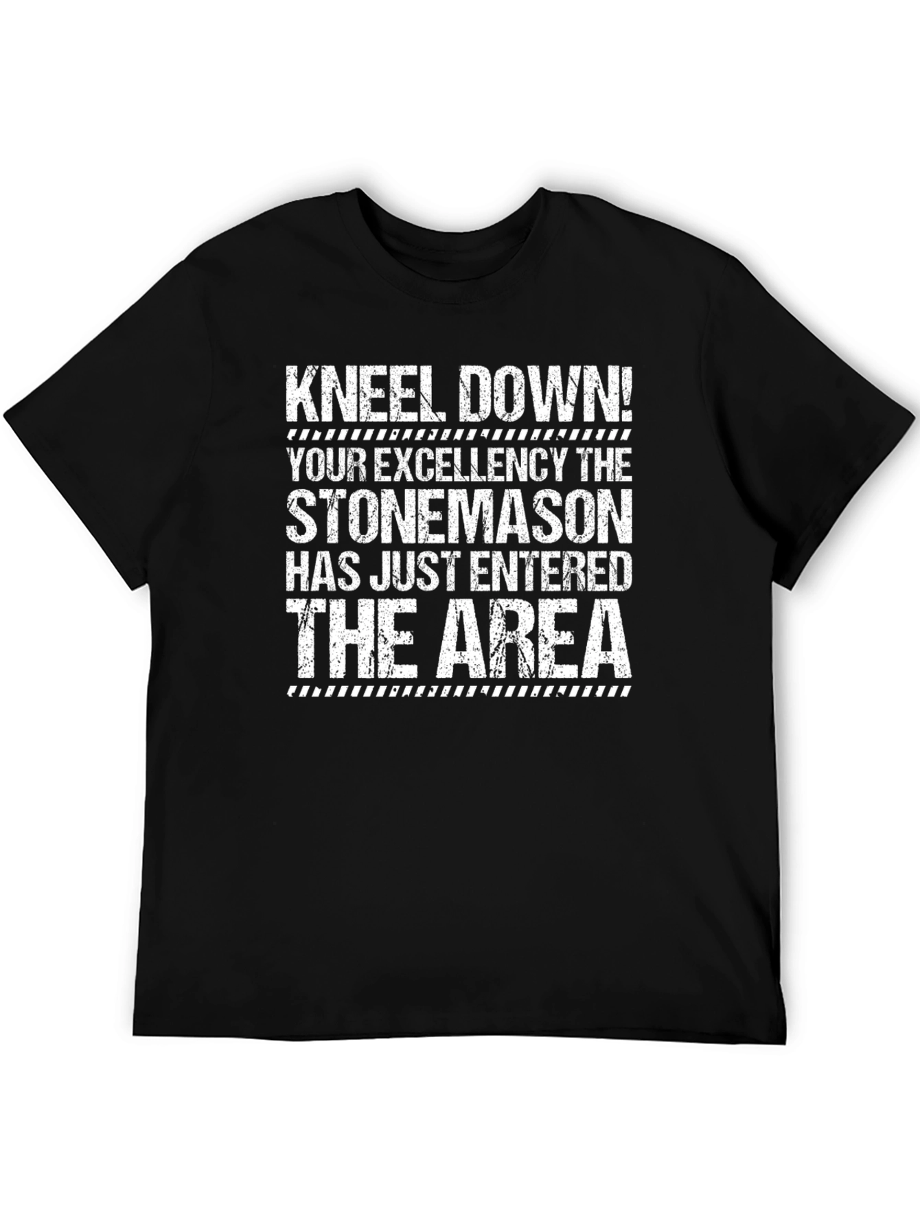 Kneel Down Stonemason Graphic Tee