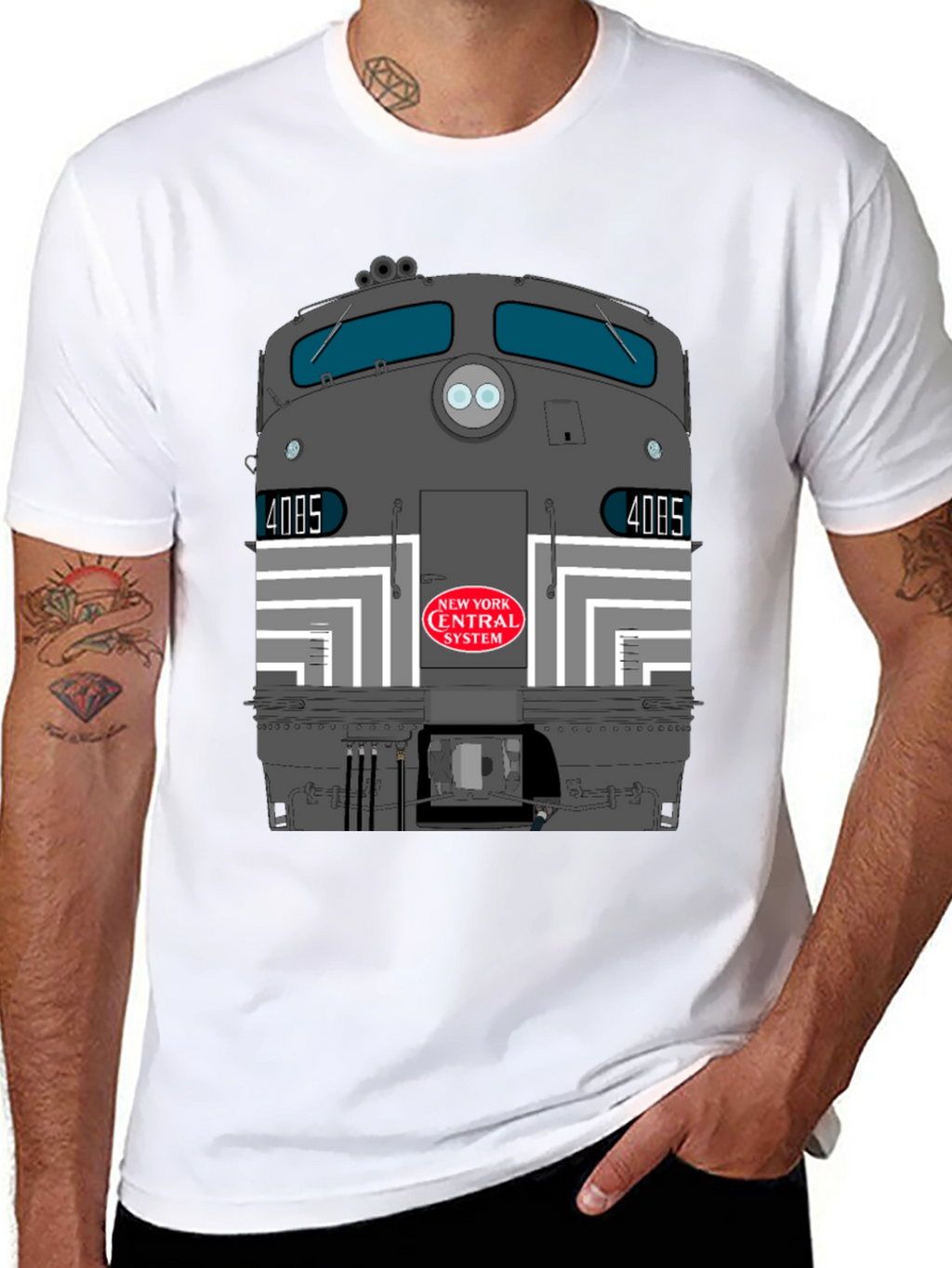 New York Central System Train T-Shirt