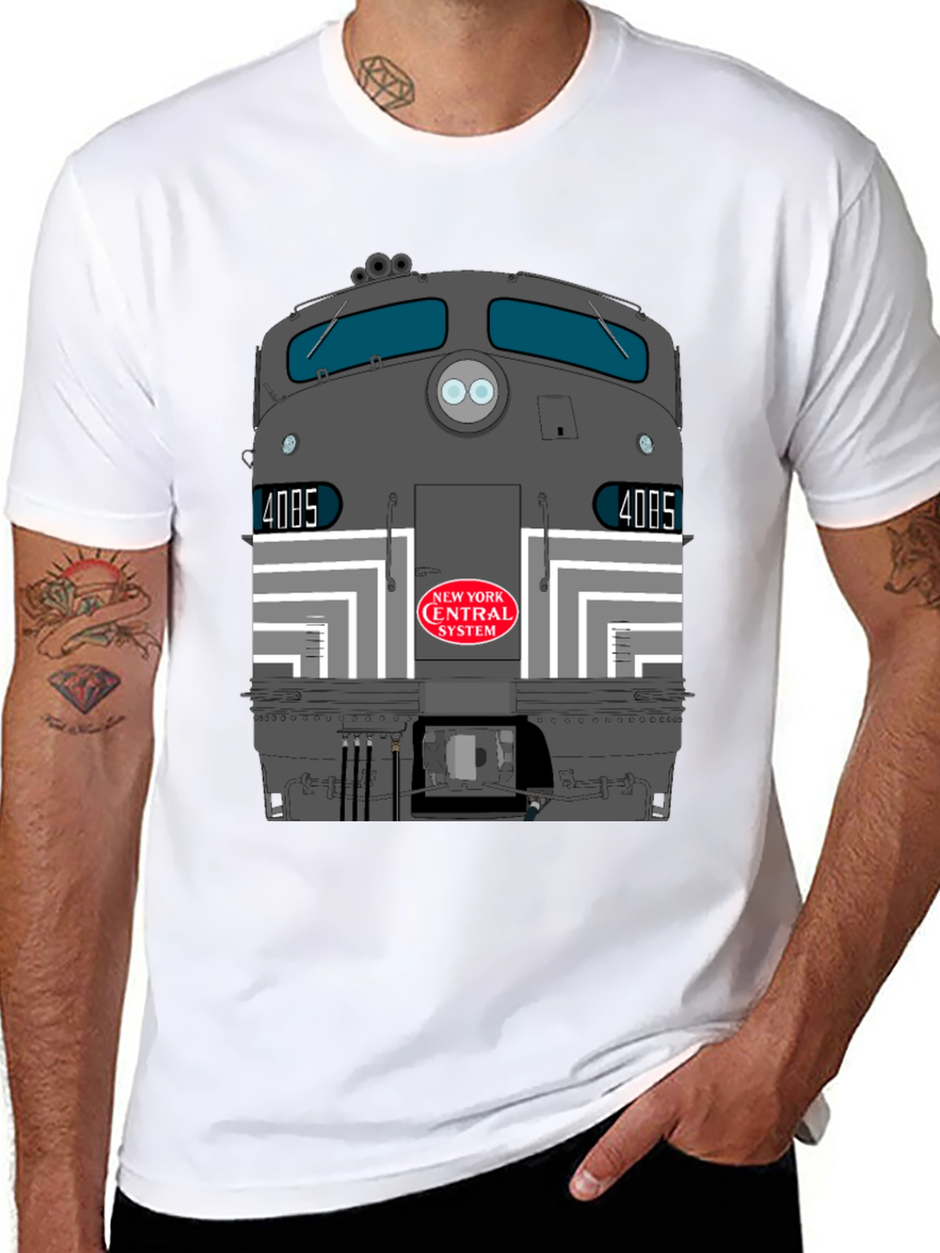 New York Central System Train T-Shirt