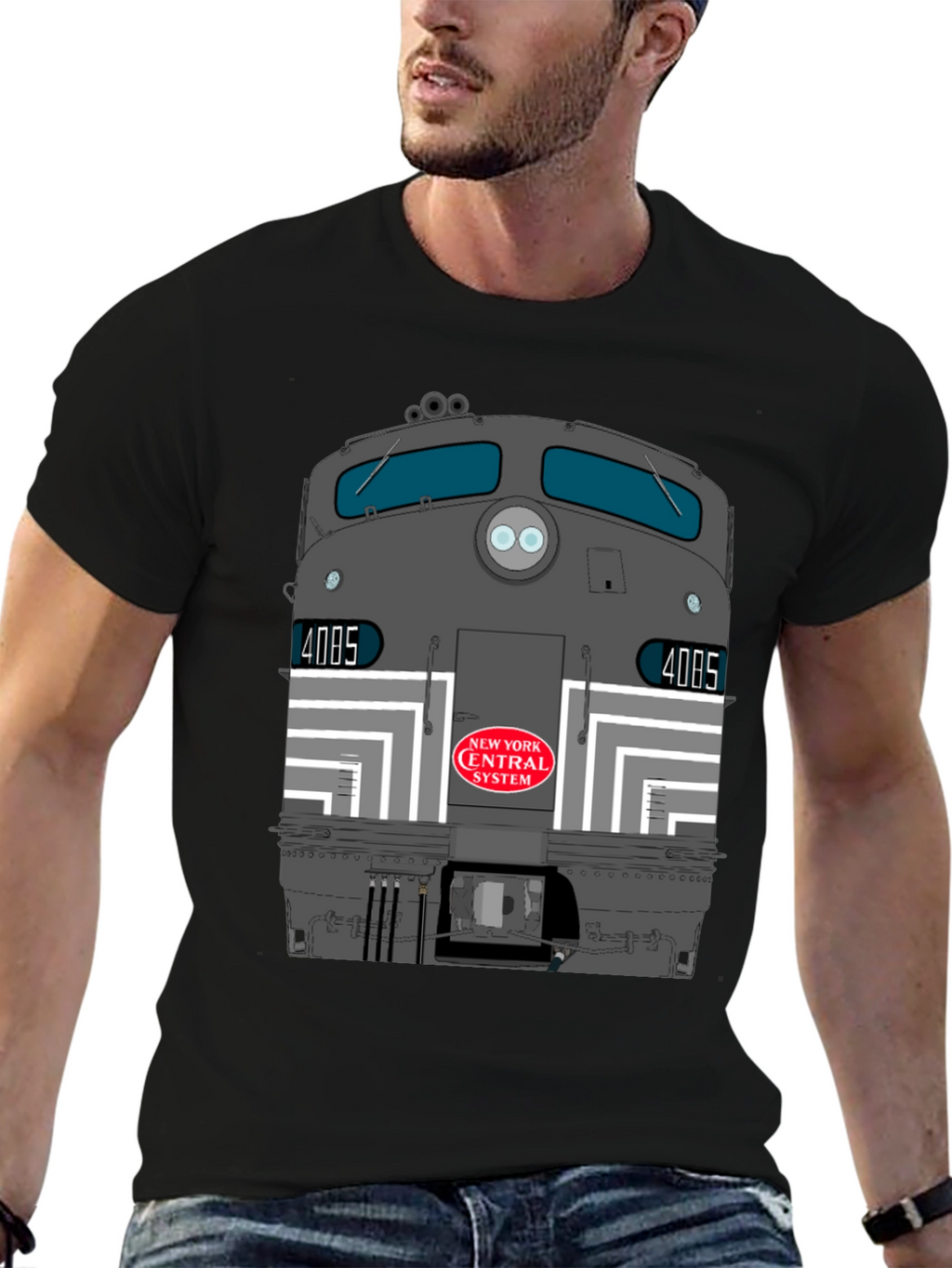 New York Central System Train T-Shirt