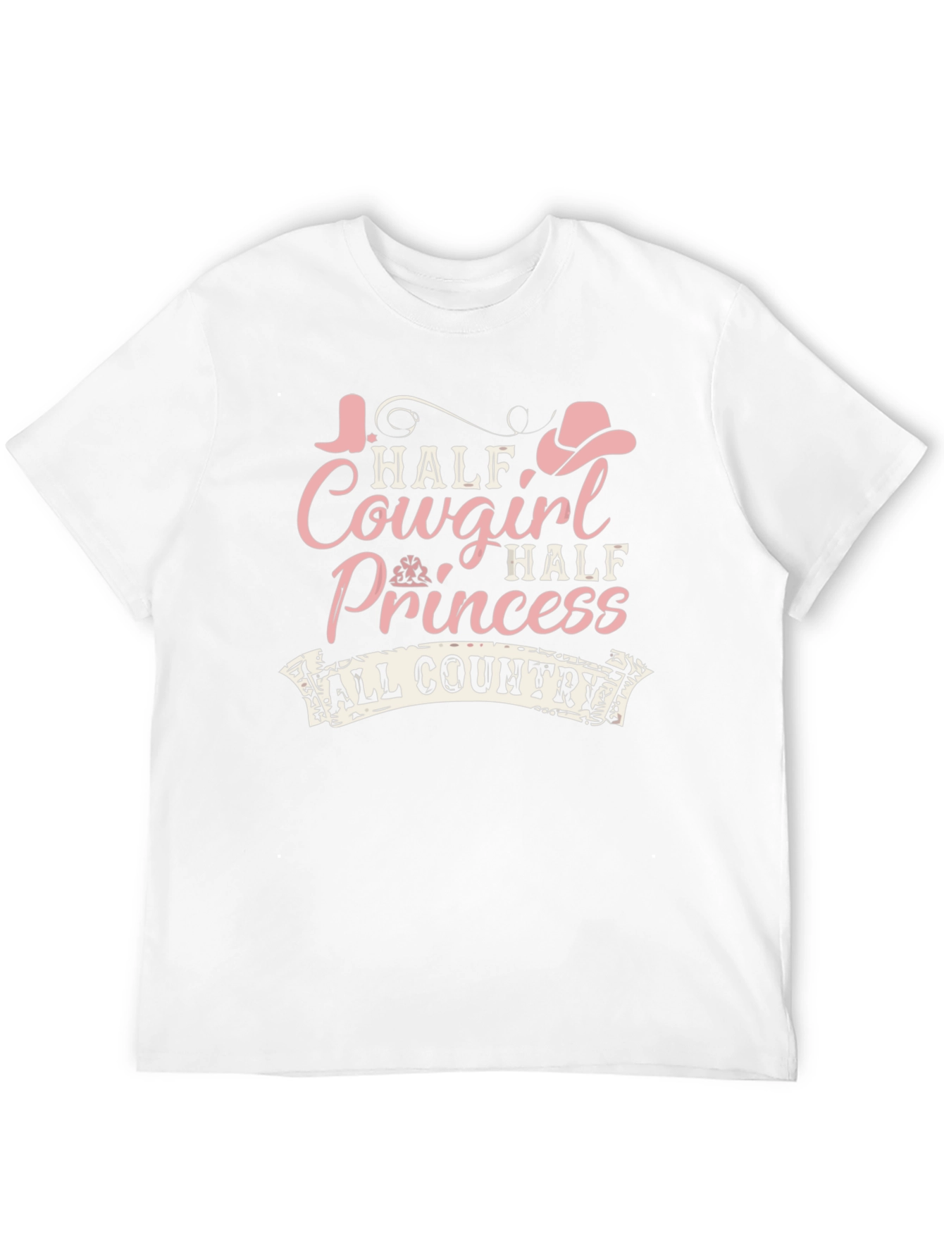 Half Cowgirl Half Princess Tee - All Country