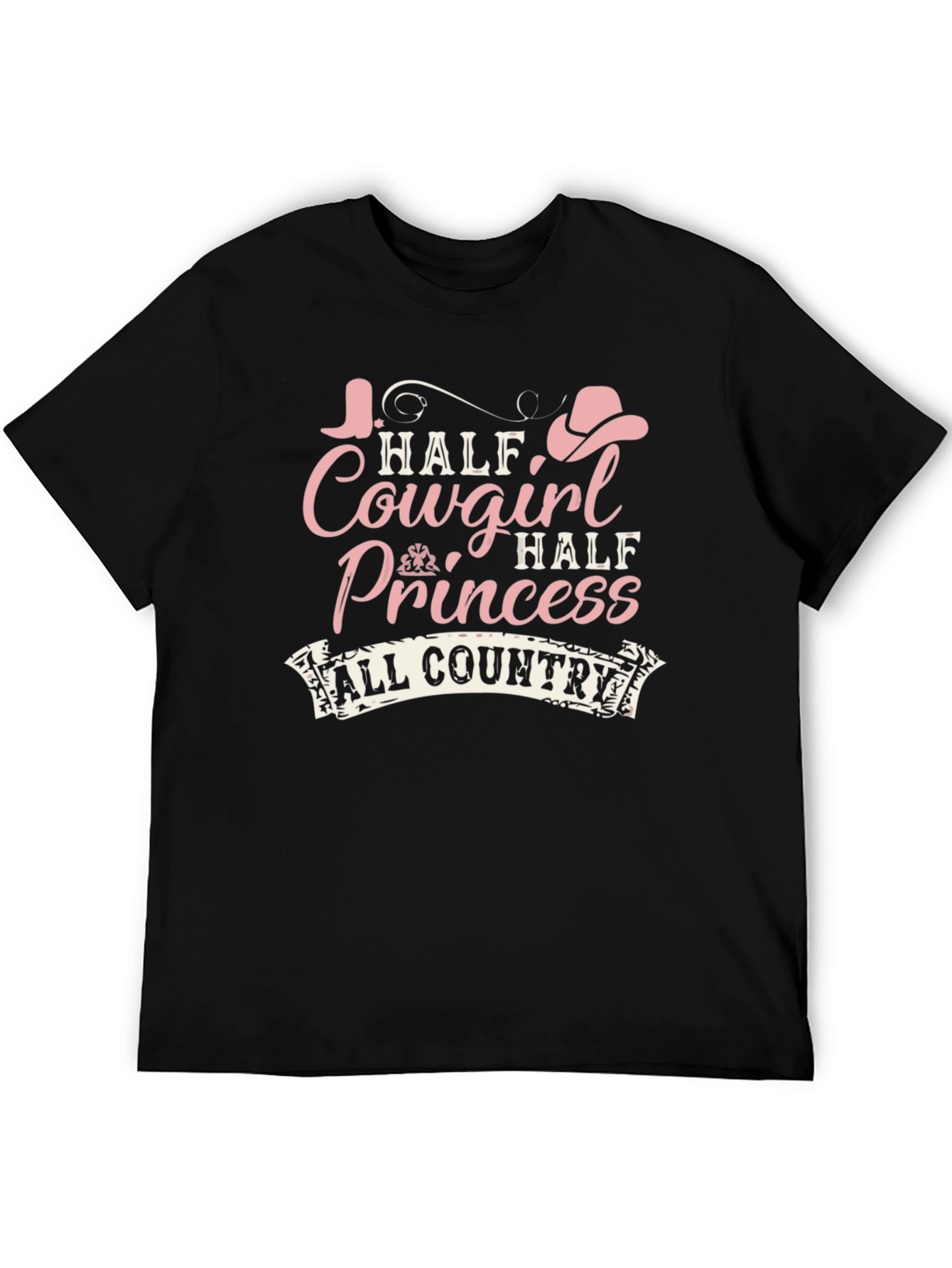 Half Cowgirl Half Princess Tee - All Country