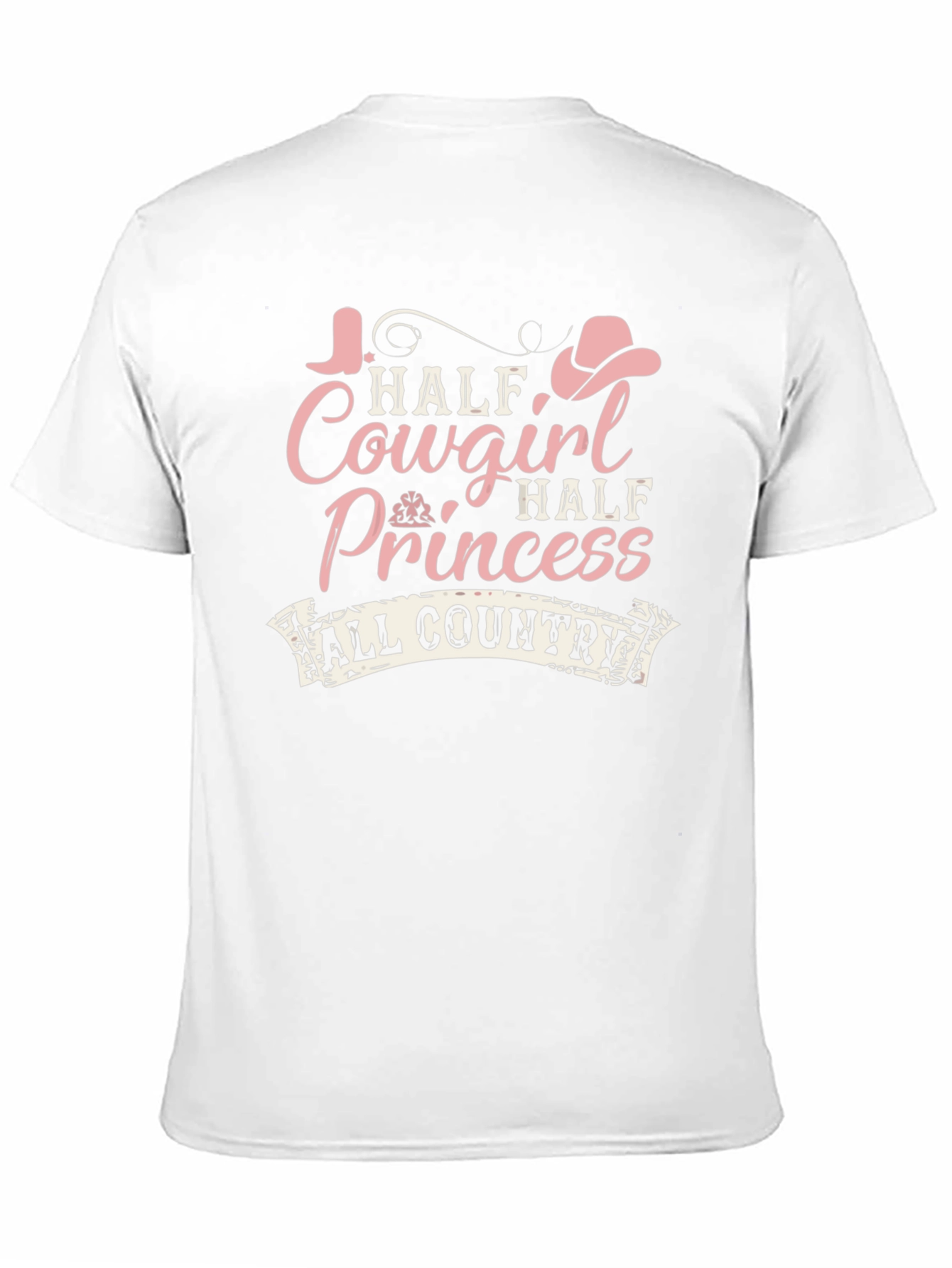 Half Cowgirl Half Princess Tee - All Country