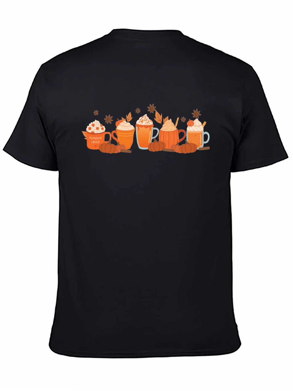Pumpkin Spice Latte Lover T-Shirt Fall Coffee Tee