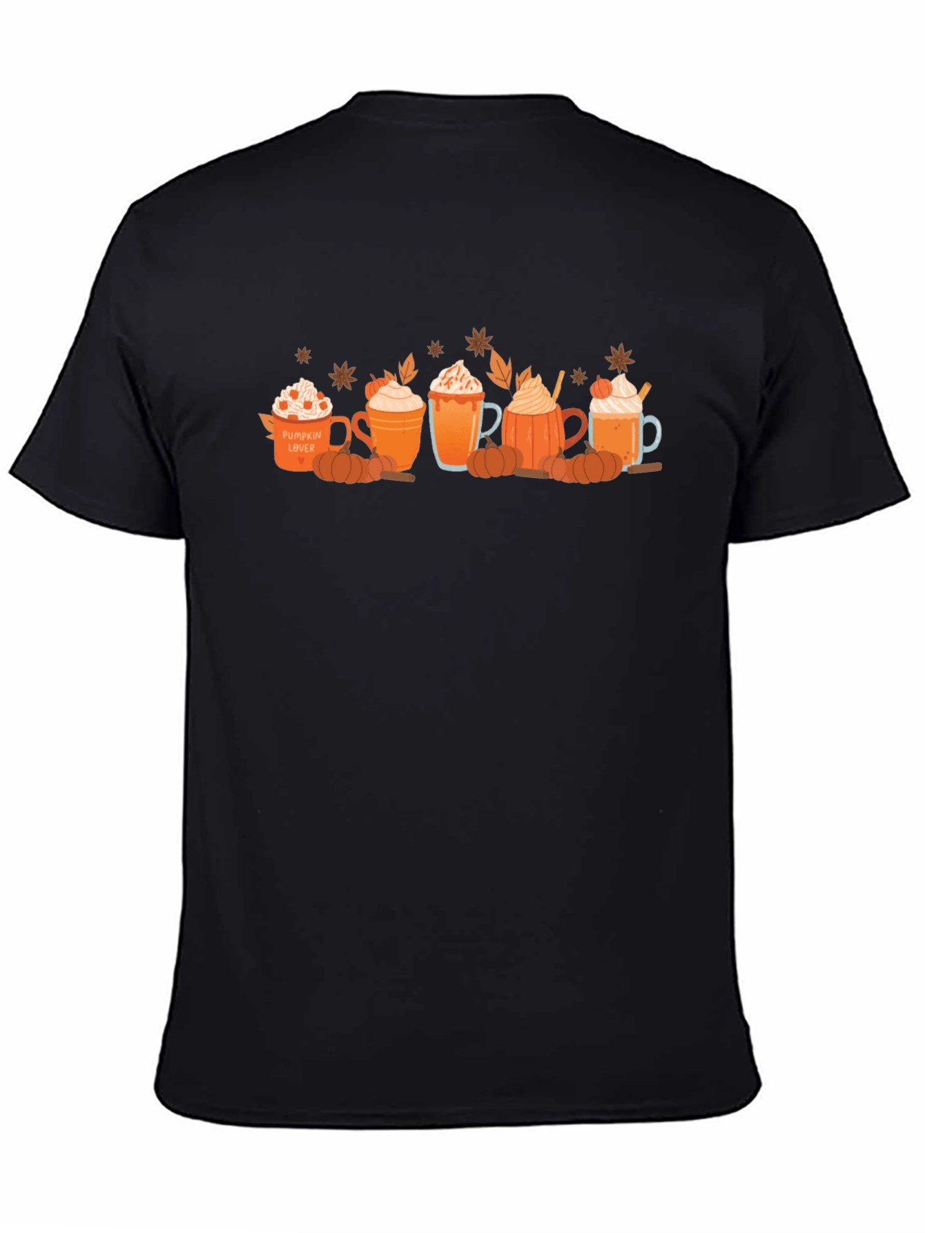 Pumpkin Spice Latte Lover T-Shirt Fall Coffee Tee
