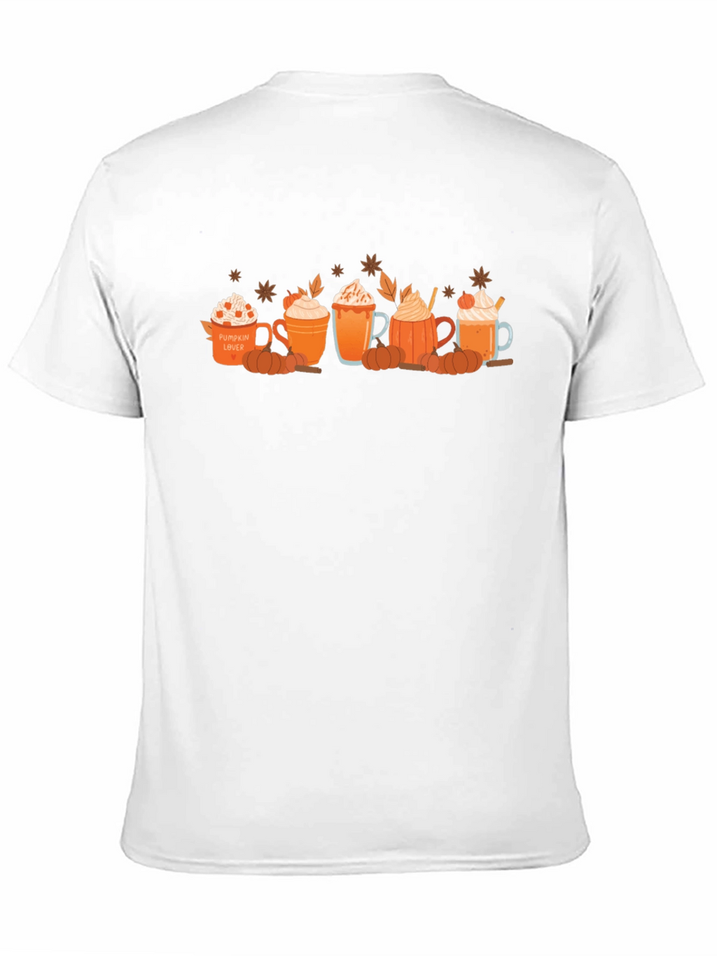 Pumpkin Spice Latte Lover T-Shirt Fall Coffee Tee