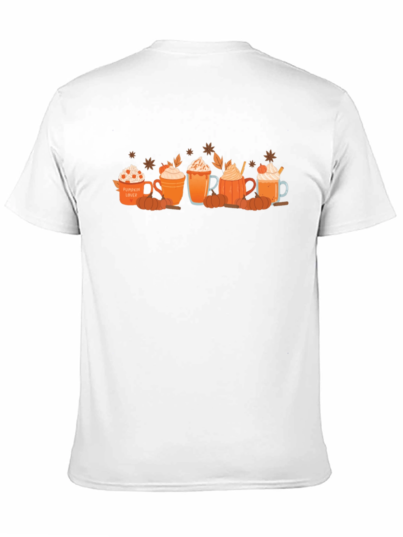 Pumpkin Spice Latte Lover T-Shirt Fall Coffee Tee