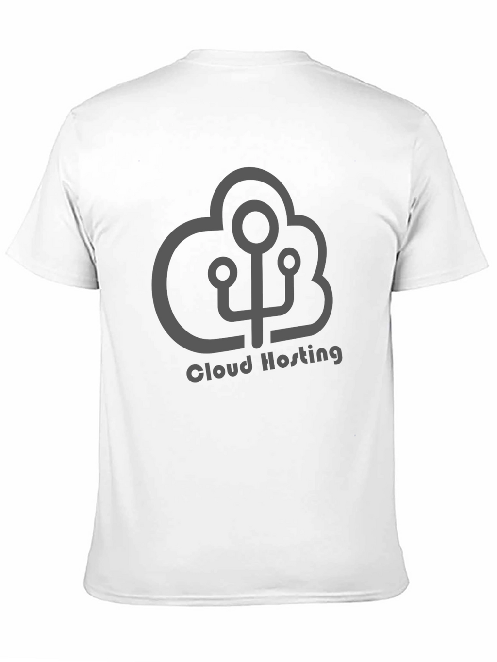Cloud Hosting Black T-Shirt