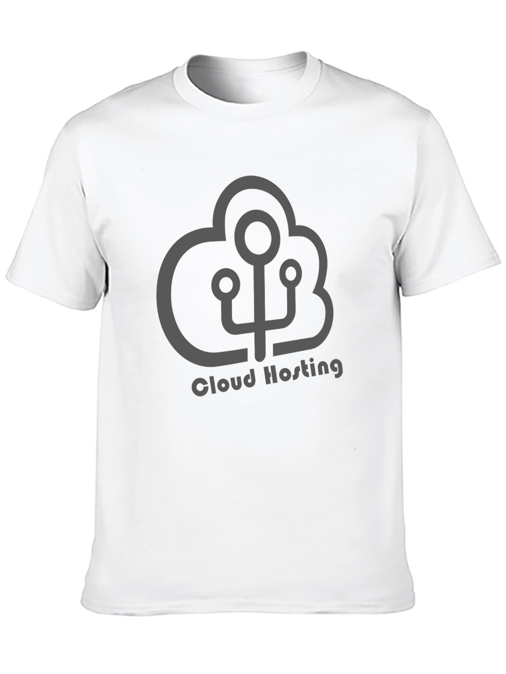 Cloud Hosting Black T-Shirt