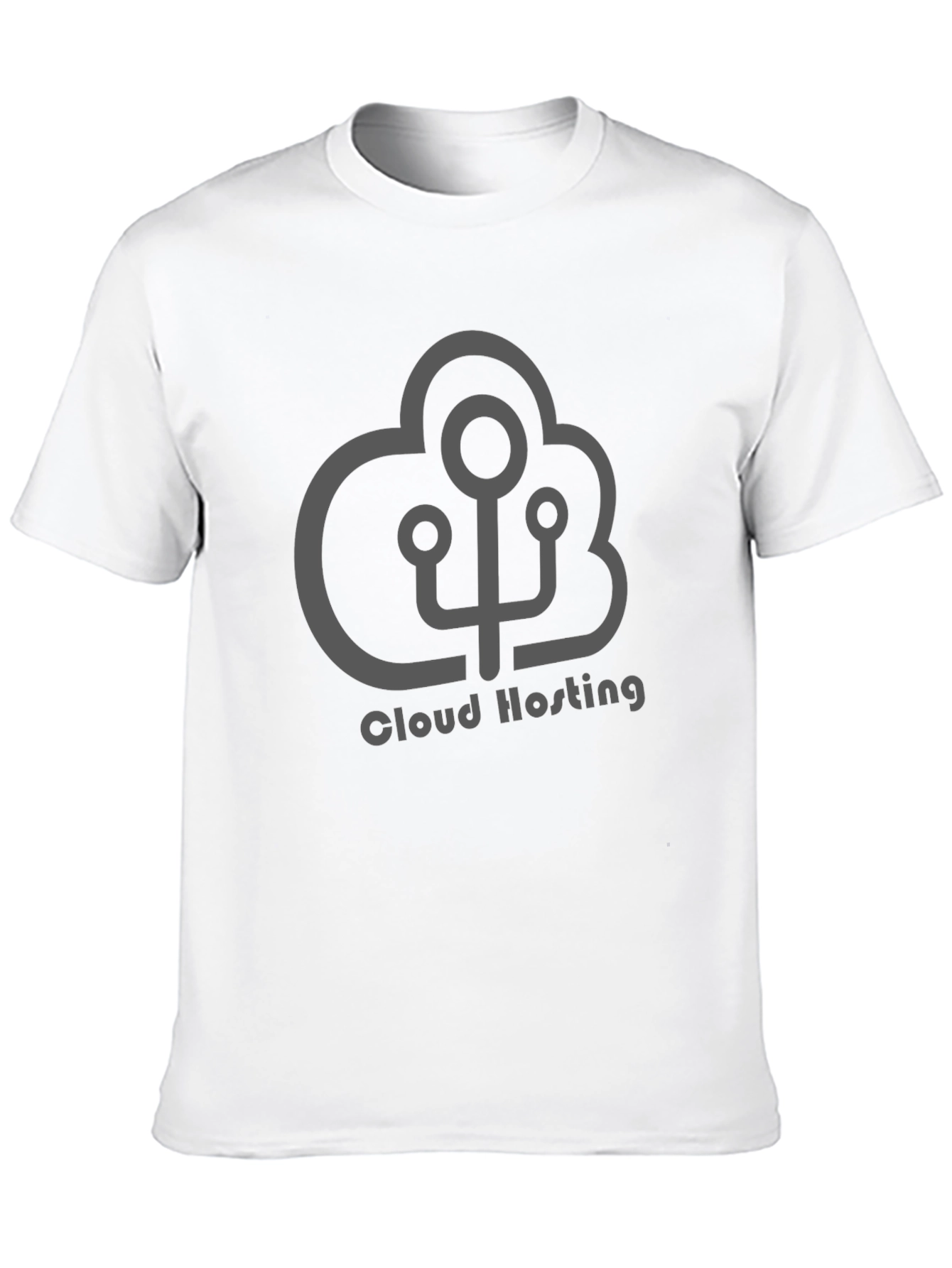 Cloud Hosting Black T-Shirt