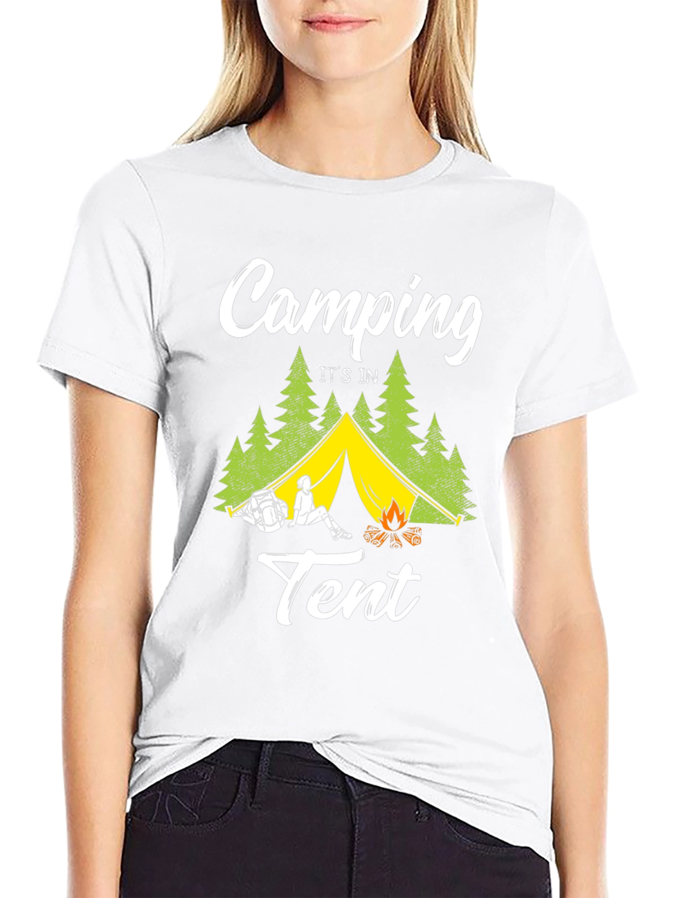 Camping Tent T-Shirt: Adventure Awaits!