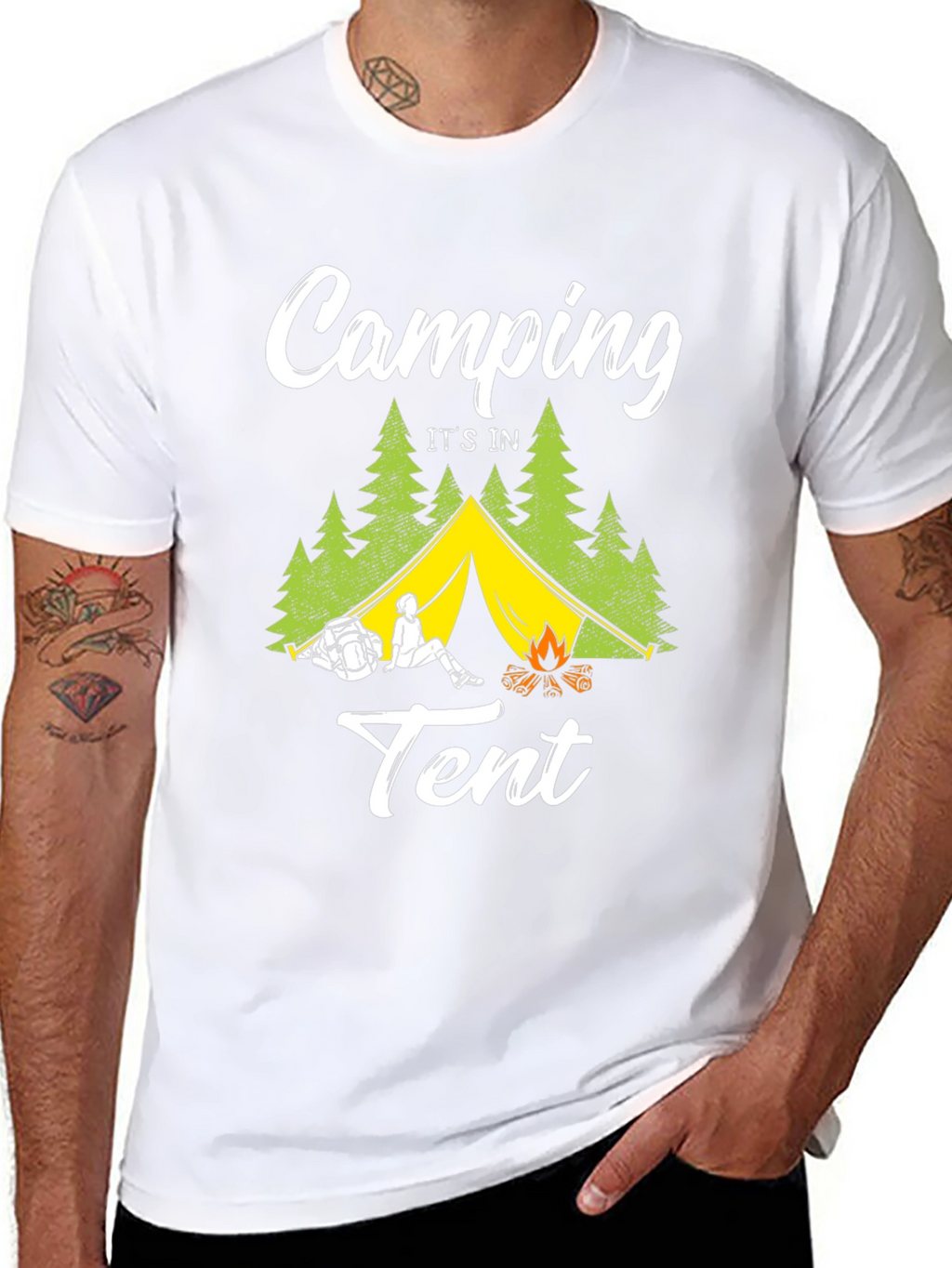 Camping Tent T-Shirt: Adventure Awaits!
