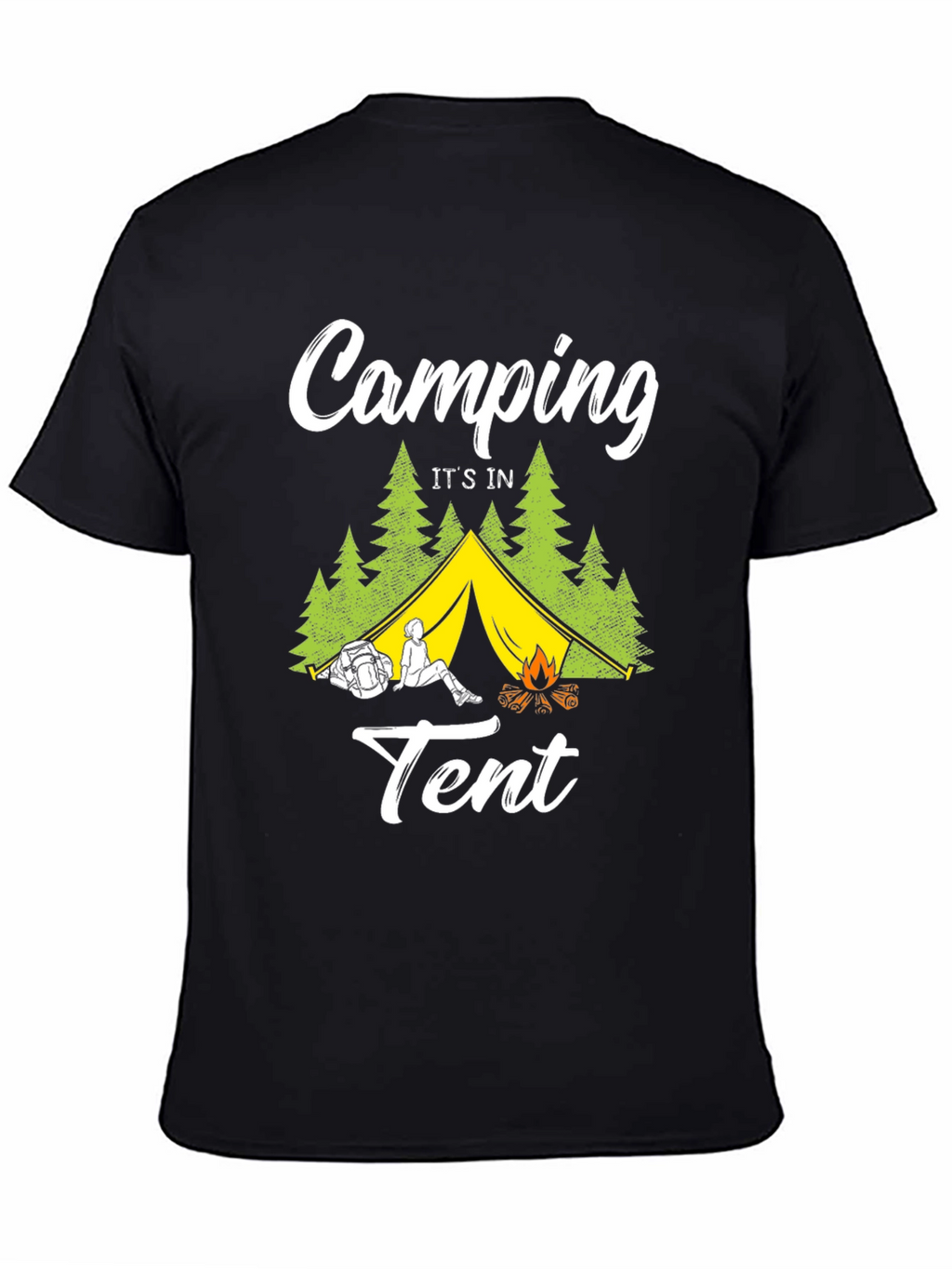 Camping Tent T-Shirt: Adventure Awaits!