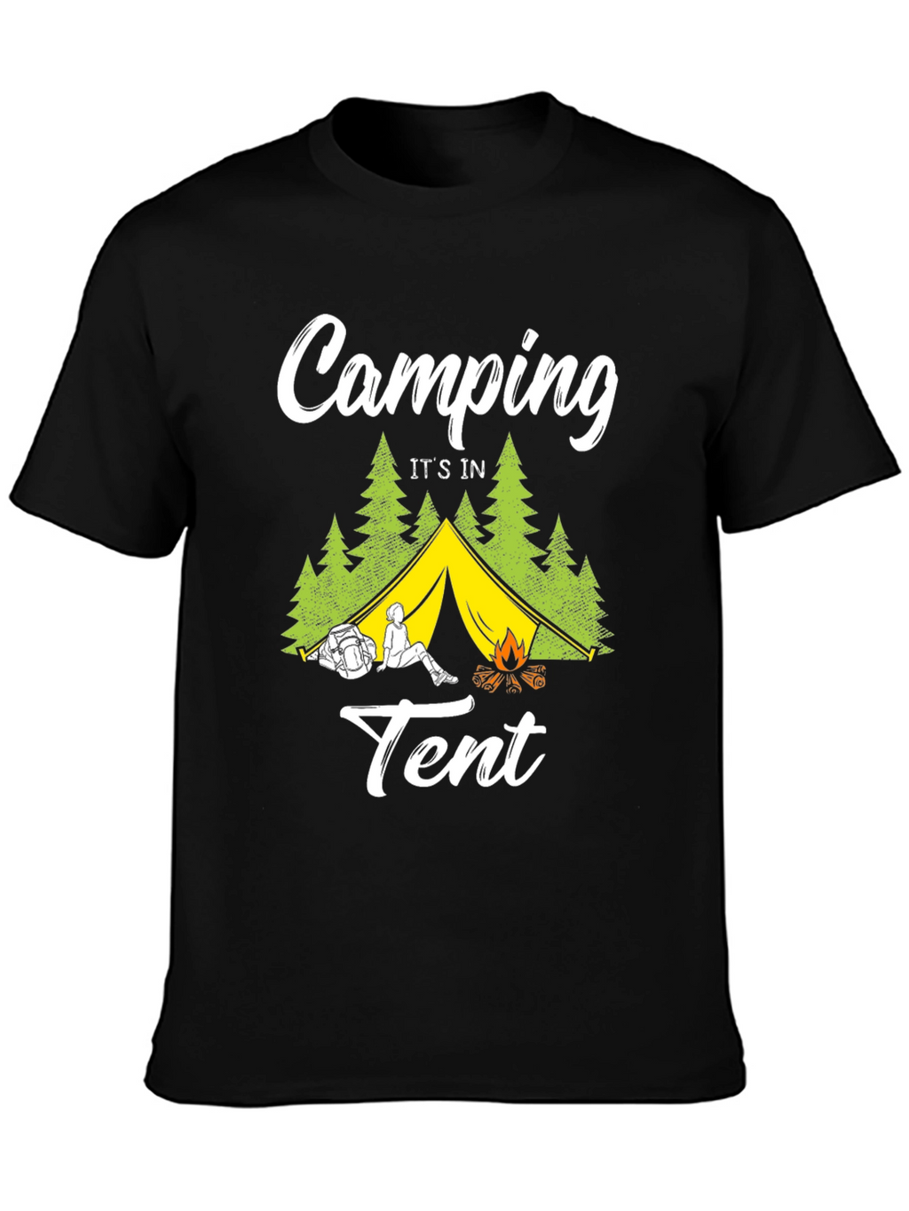 Camping Tent T-Shirt: Adventure Awaits!
