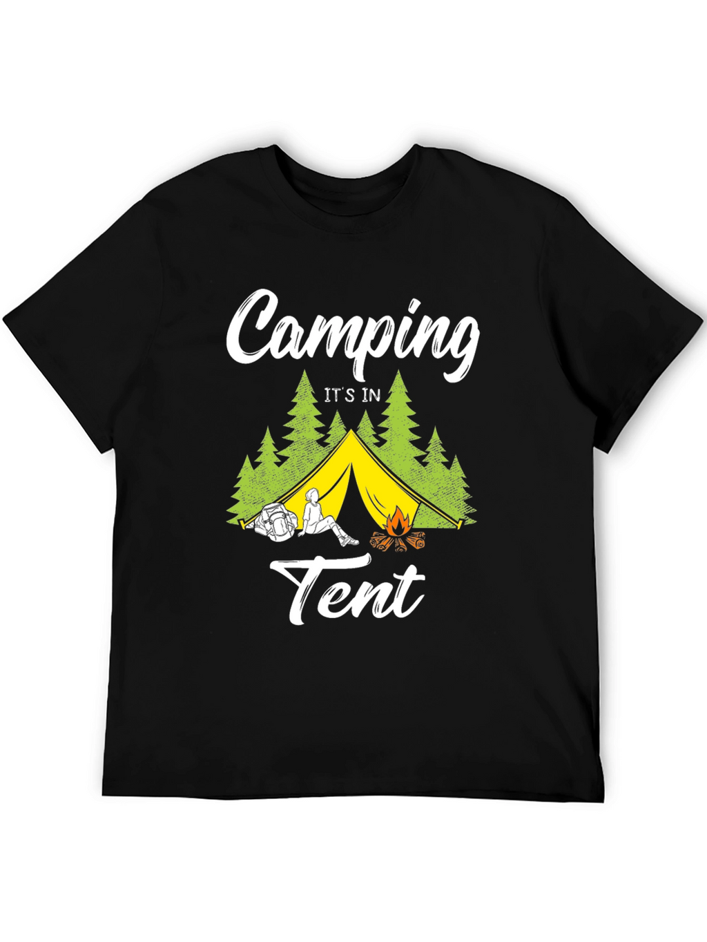 Camping Tent T-Shirt: Adventure Awaits!
