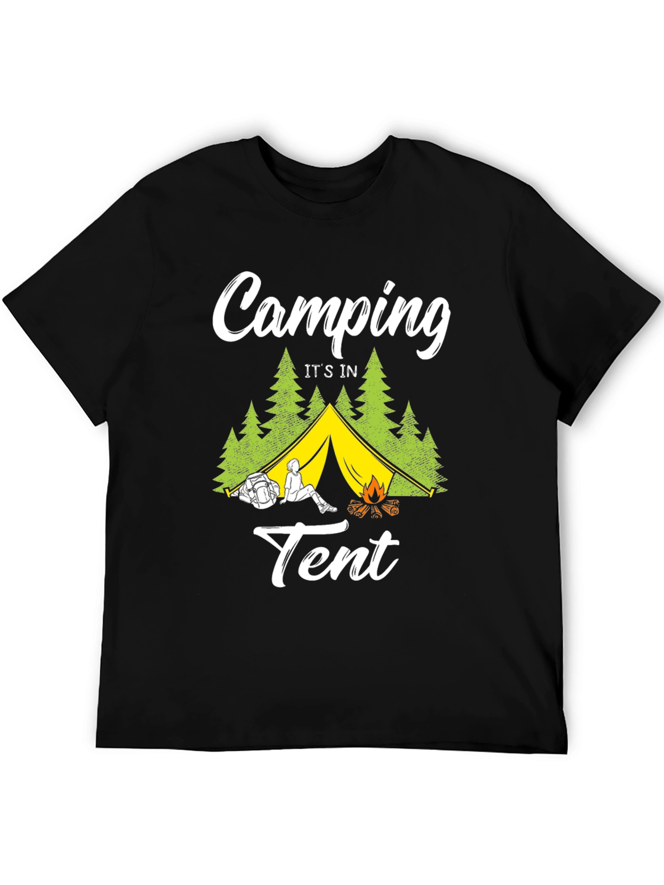 Camping Tent T-Shirt: Adventure Awaits!