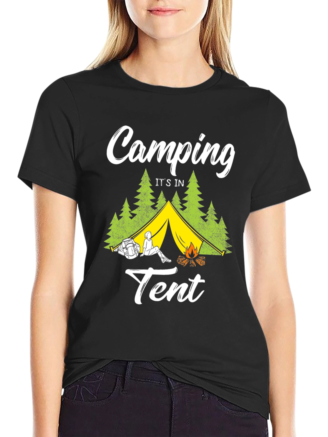 Camping Tent T-Shirt: Adventure Awaits!