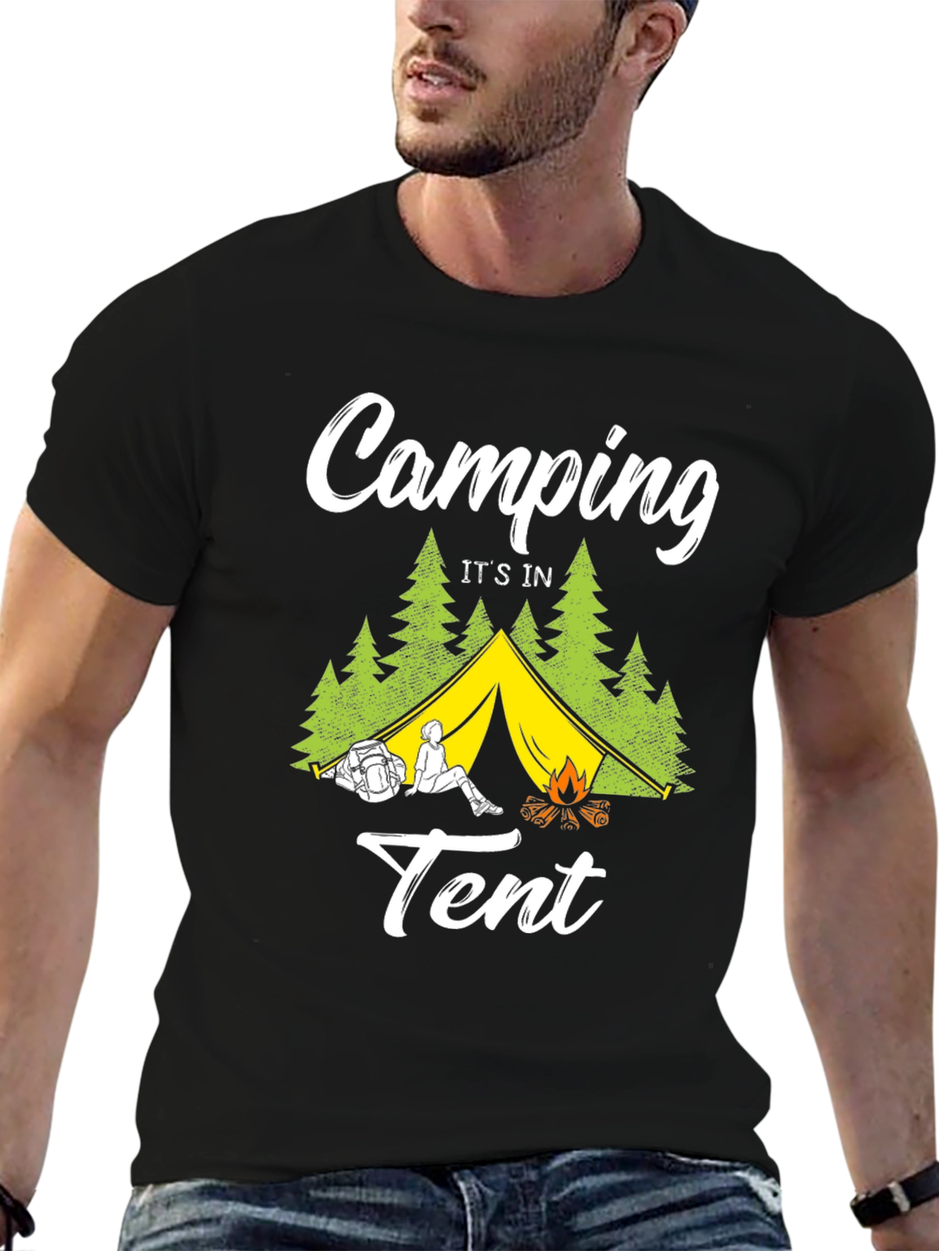 Camping Tent T-Shirt: Adventure Awaits!