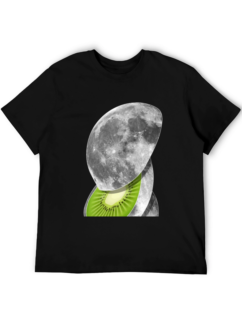 Moon Kiwi Graphic Tee - Unique Design