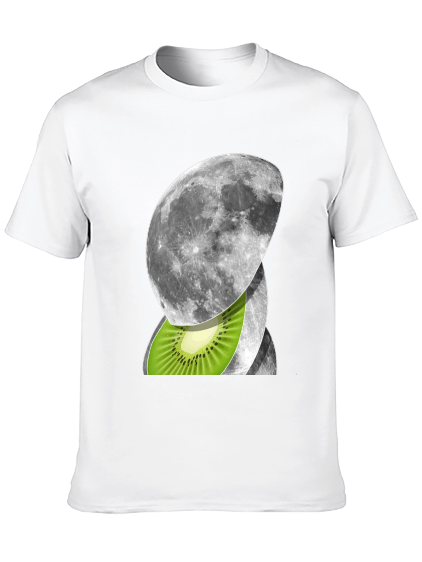 Moon Kiwi Graphic Tee - Unique Design