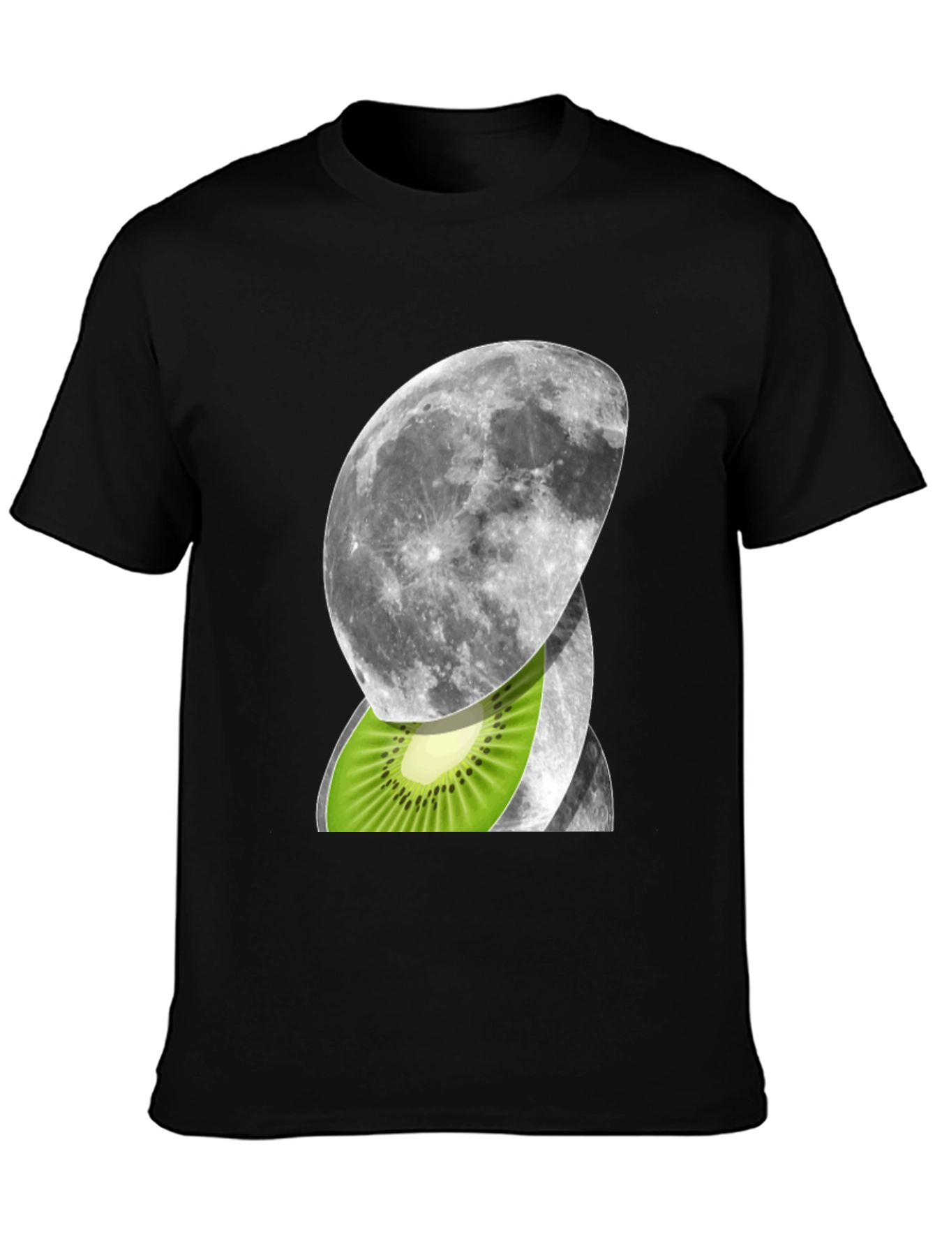 Moon Kiwi Graphic Tee - Unique Design