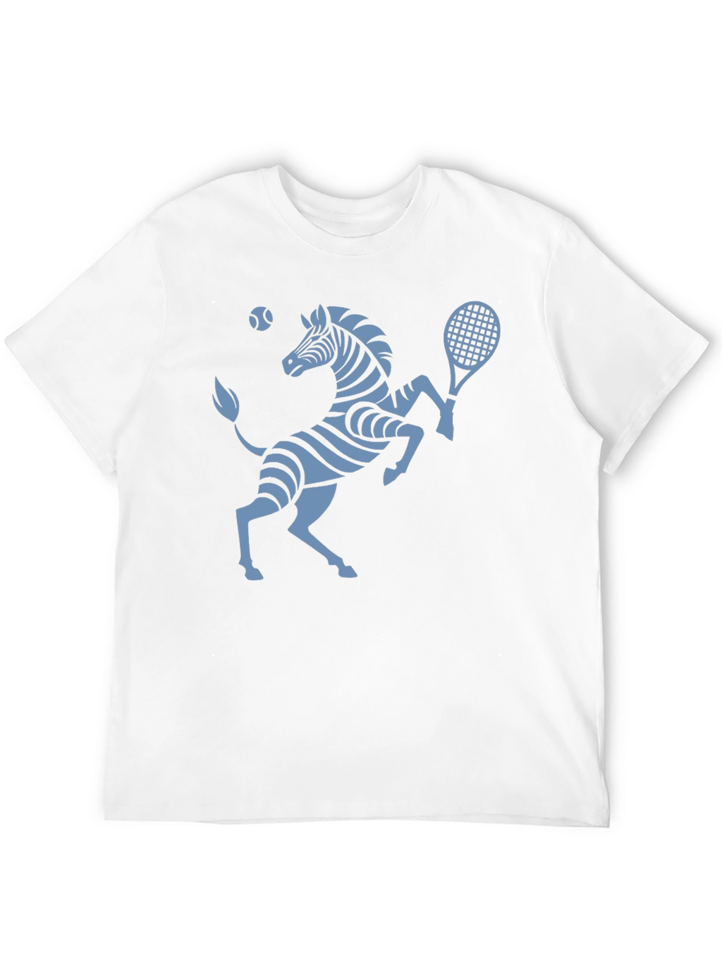 Zebra Tennis T-Shirt - Serve Up Style!