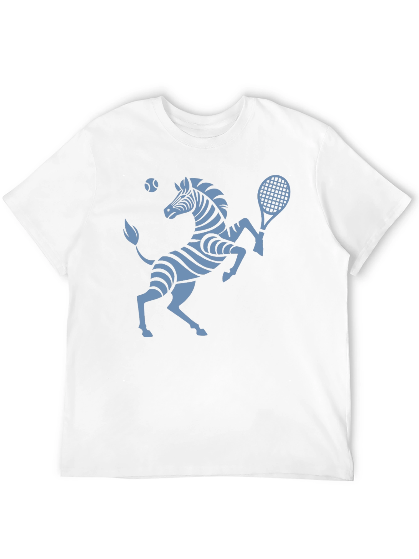 Zebra Tennis T-Shirt - Serve Up Style!