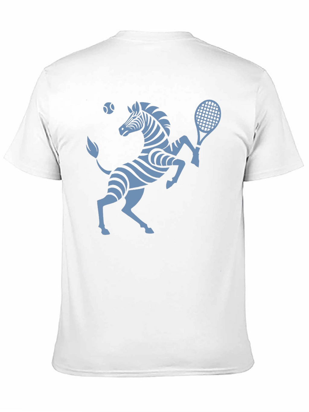 Zebra Tennis T-Shirt - Serve Up Style!